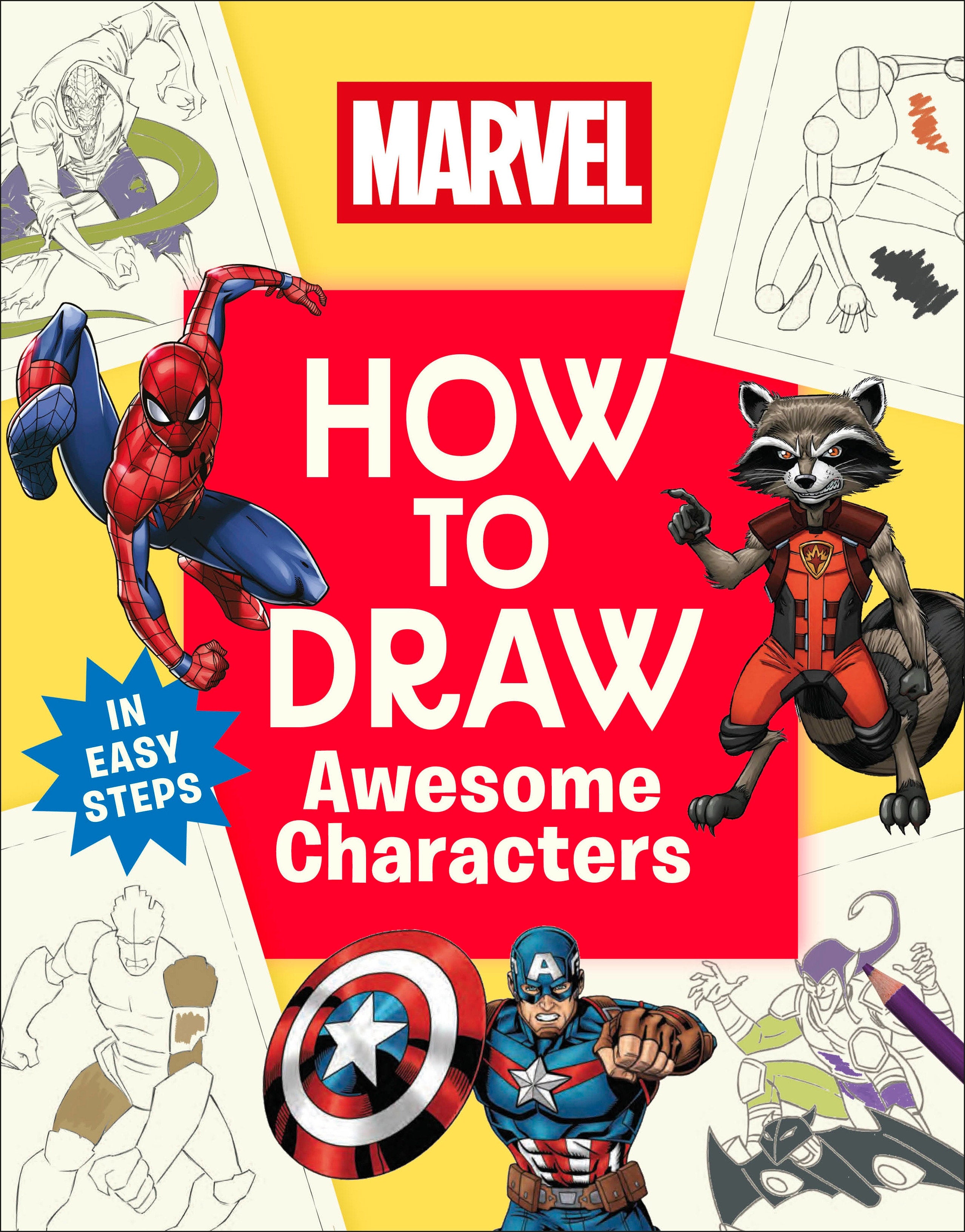 Marvel How To Draw Awesome Characters Softcover