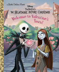 Welcome To Valentine's Town Nightmare Before Christmas Little Golden Book