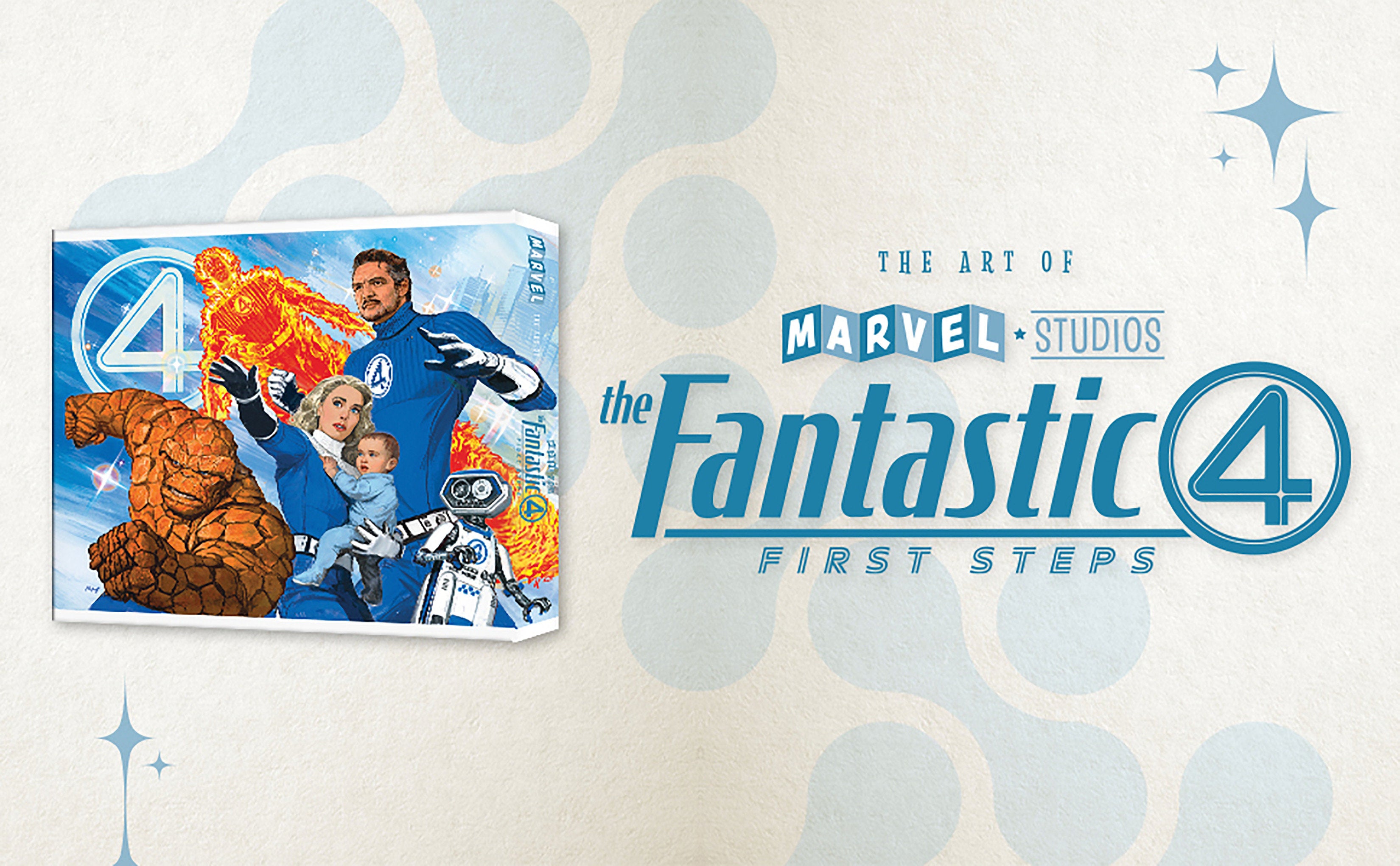 Marvel Studios Fantastic Four First Steps Art Of The Movie Deluxe Edition Slipcase