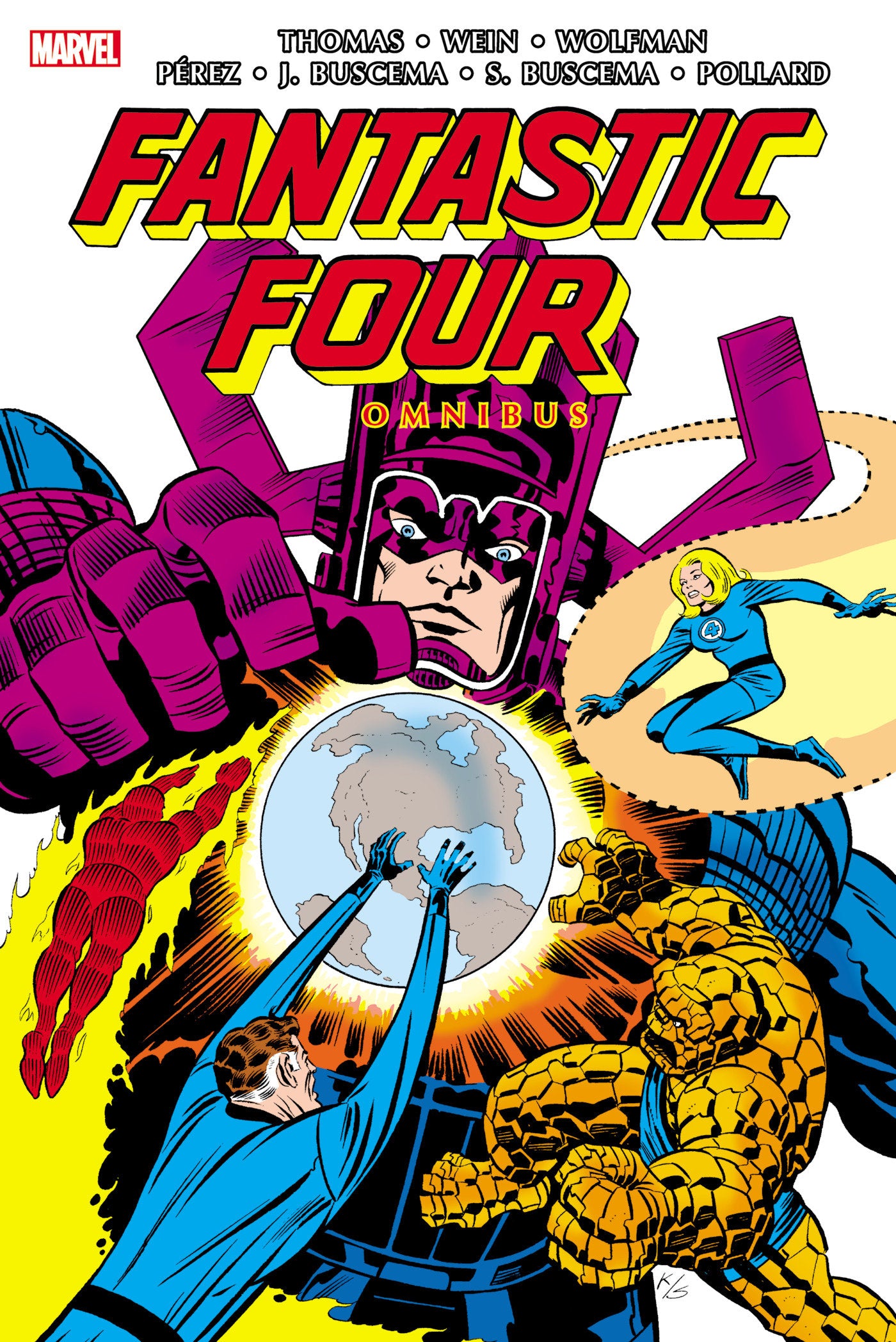 Fantastic Four Omnibus Hardcover Volume 06 Jack Kirby Cover