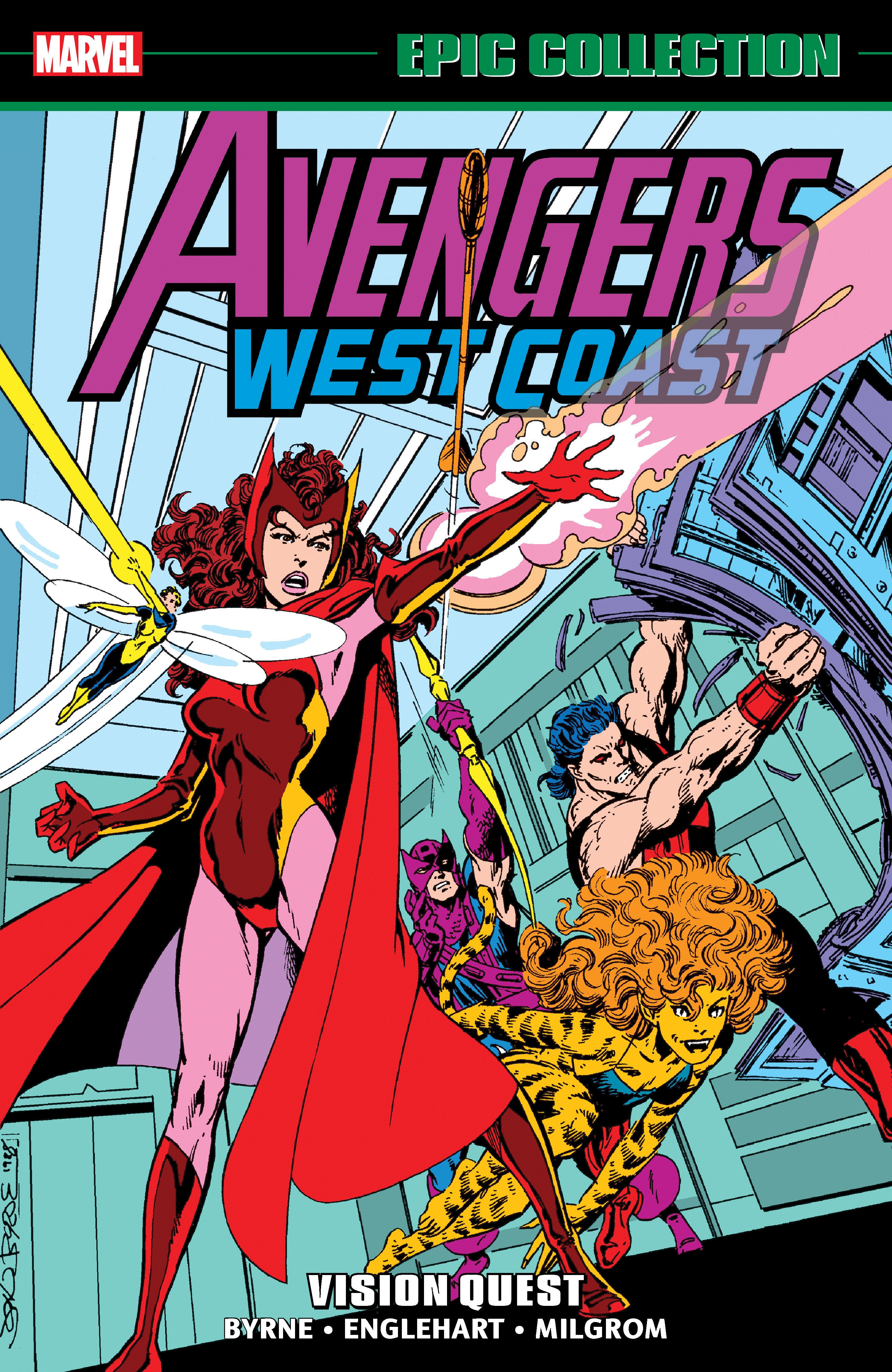 Avengers West Coast Epic Collection TPB Vision Quest