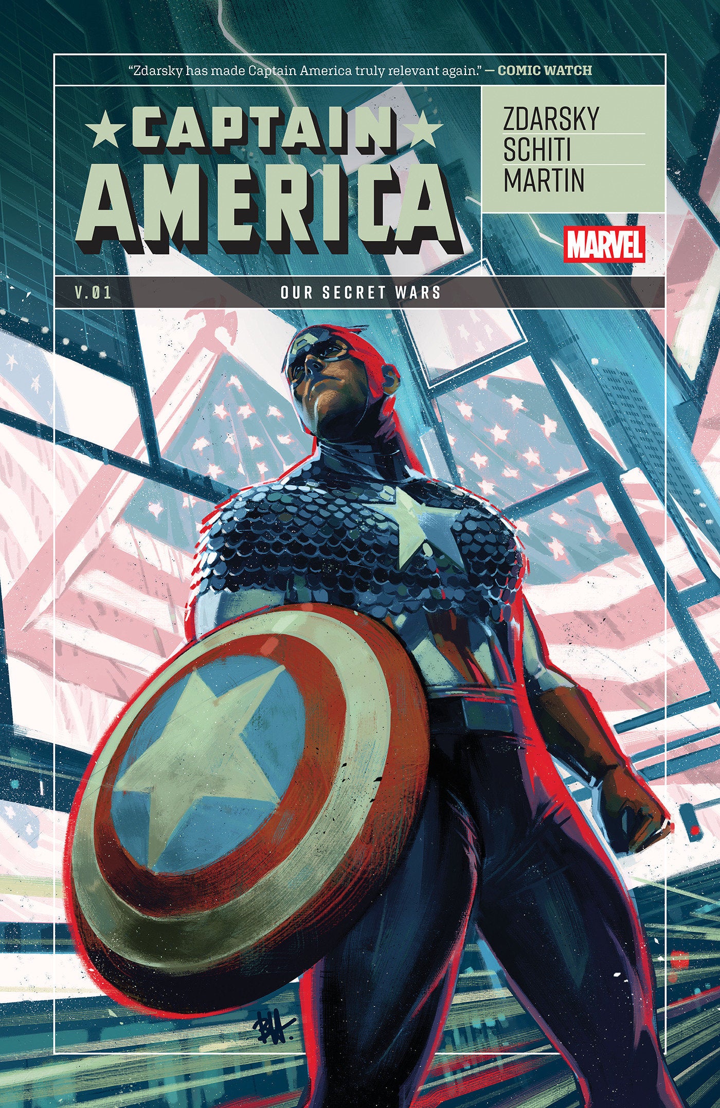 Captain America By Chip Zdarsky TPB Volume 01 Our Secret Wars