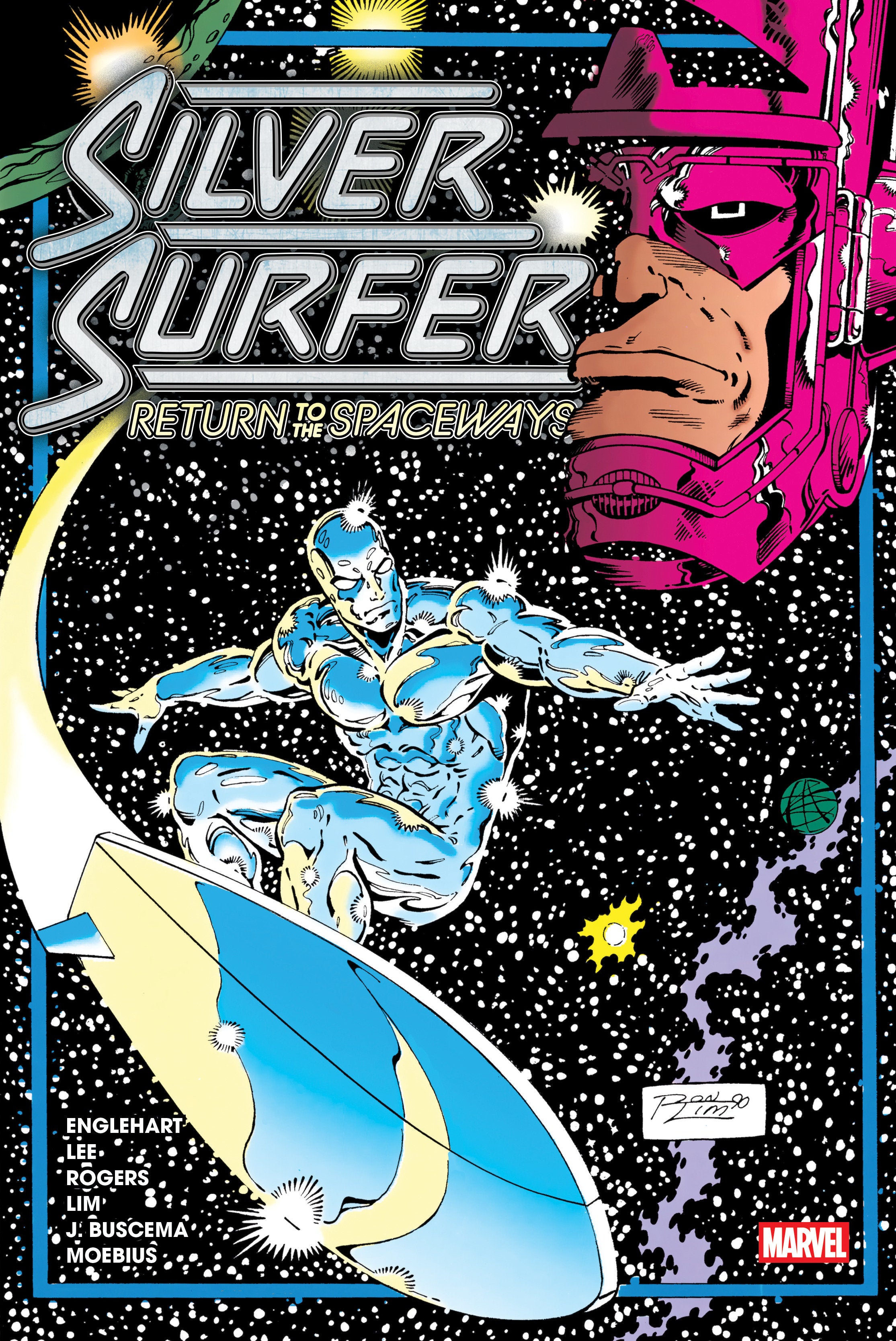 Silver Surfer Return To The Spaceways Omnibus Ron Lim Cover