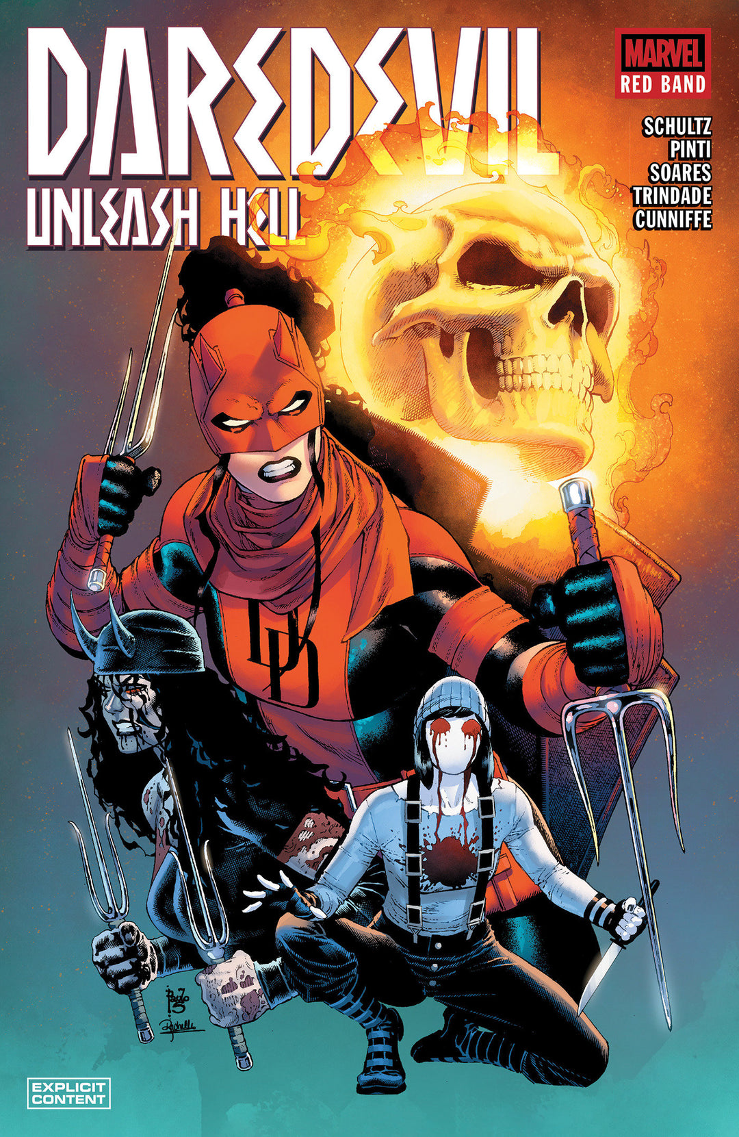 Daredevil Unleash Hell Red Band TPB