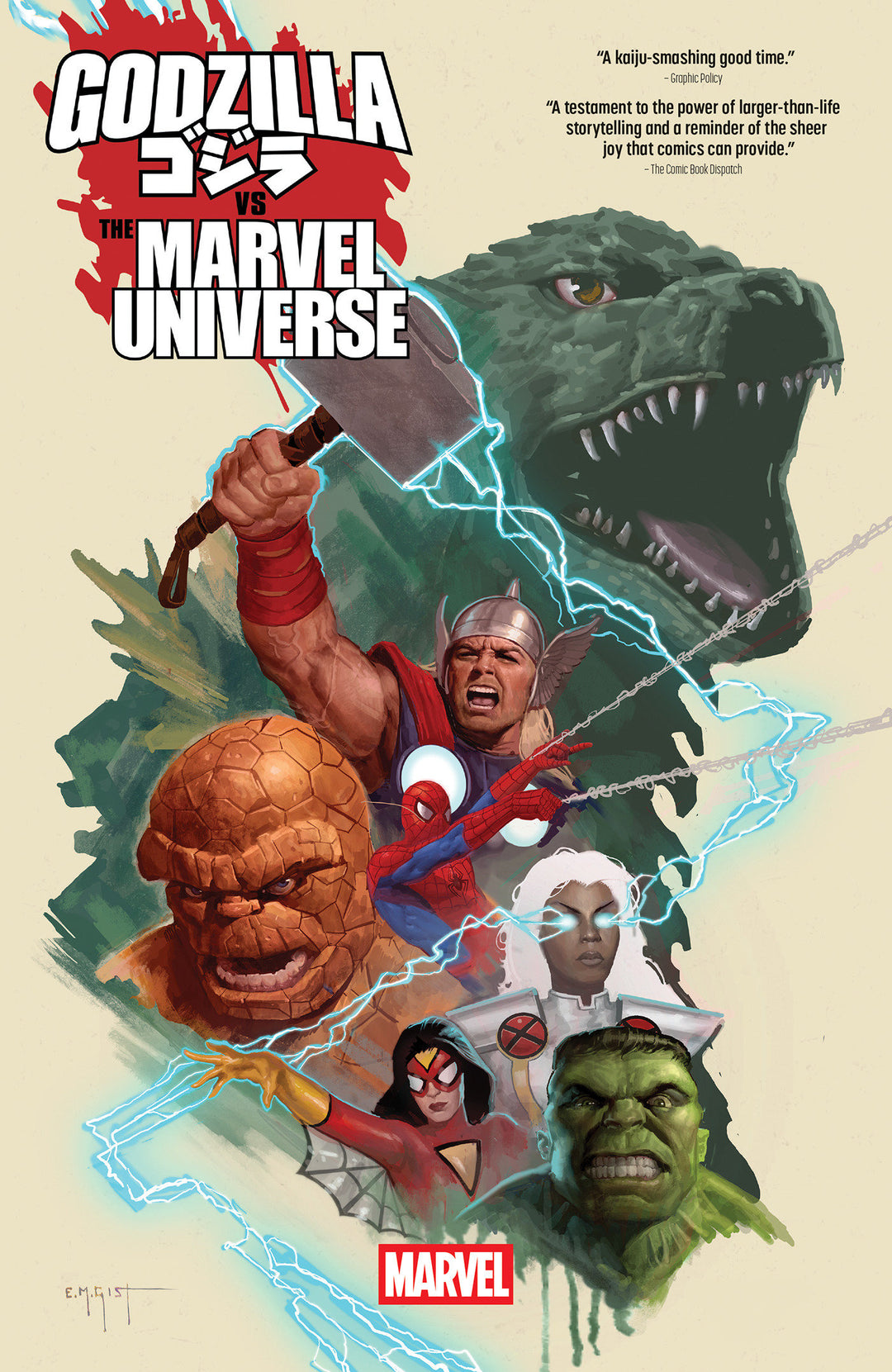 Godzilla vs Marvel Universe TPB