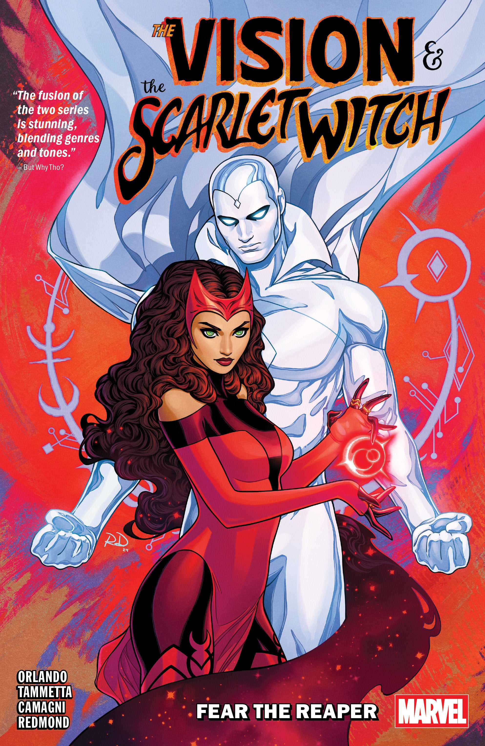 Vision & Scarlet Witch TPB Fear The Reaper