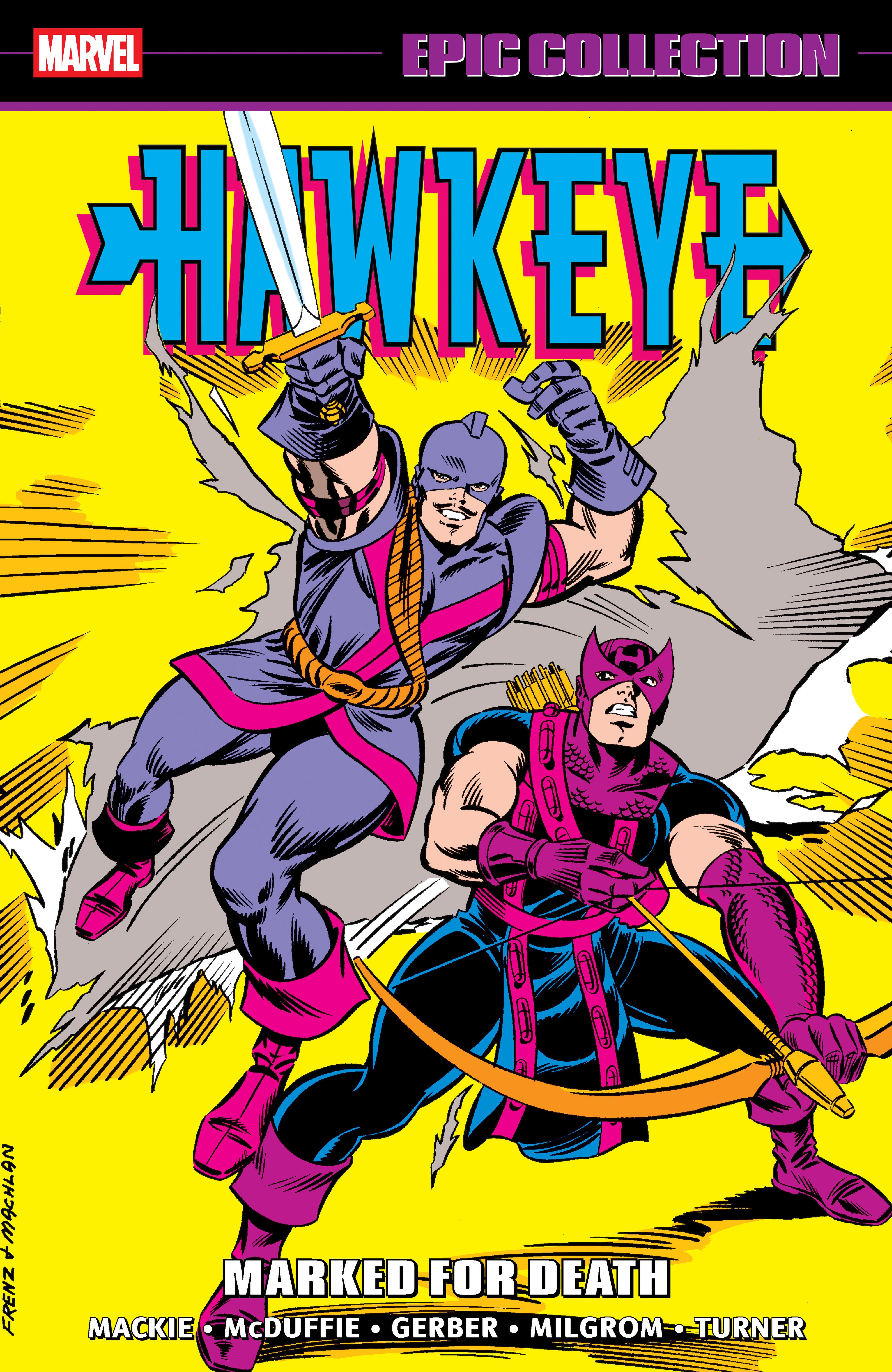 Hawkeye Epic Collection TPB Marked For Death