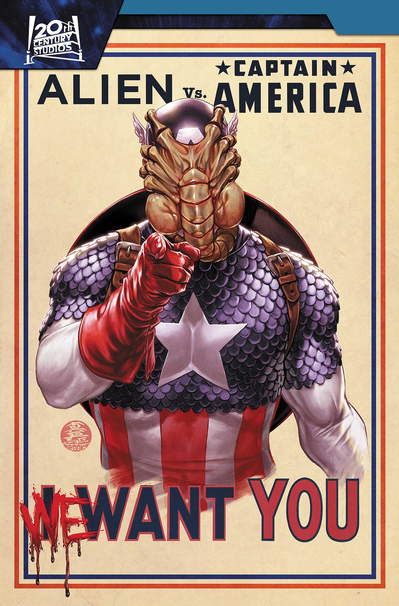 Alien vs Captain America TPB