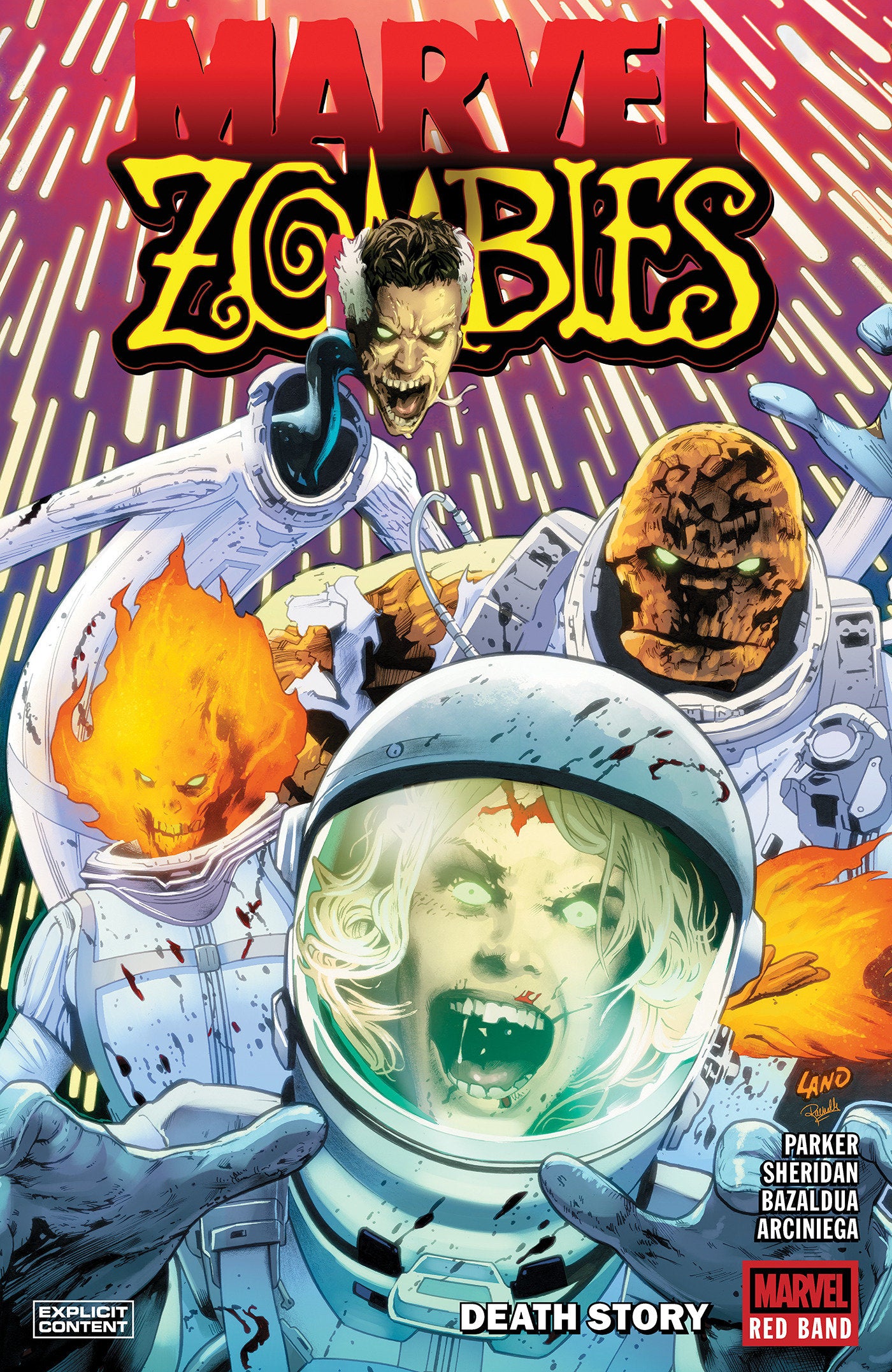 Marvel Zombies Red Band Death Story TPB