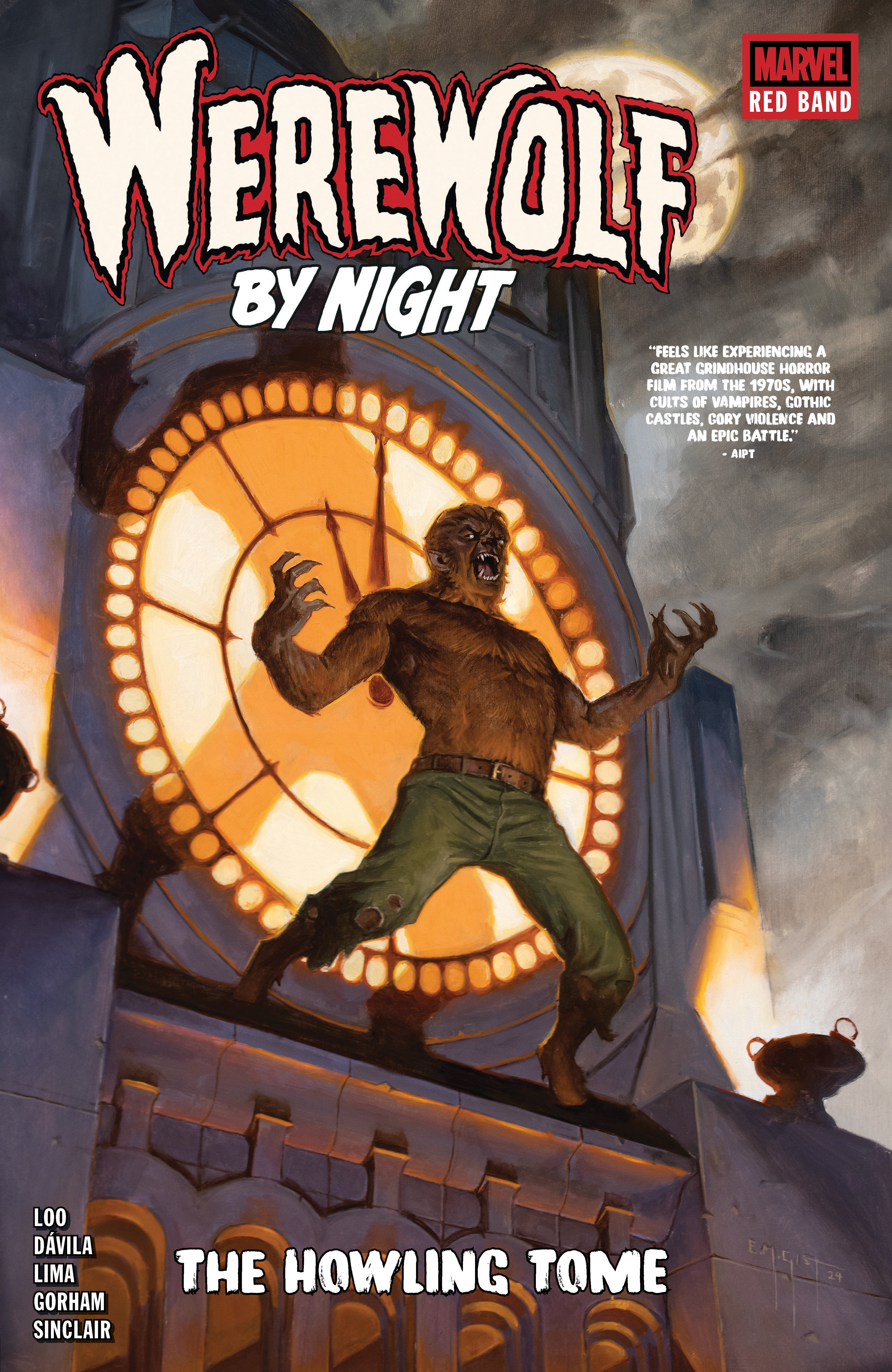 Werewolf By Night Red Band TPB The Howling Tome