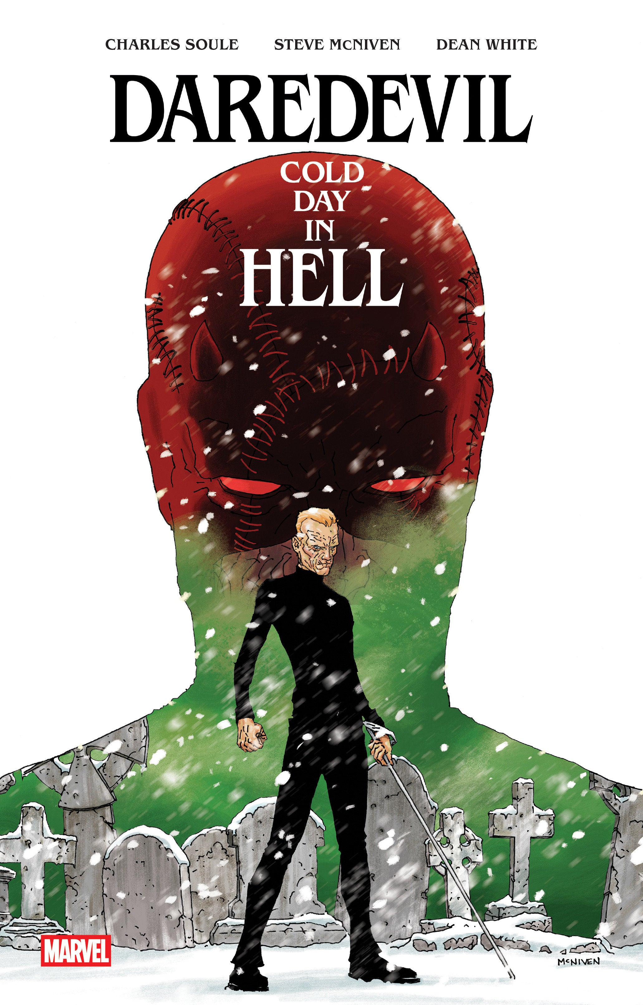 Daredevil Cold Day In Hell Hardcover