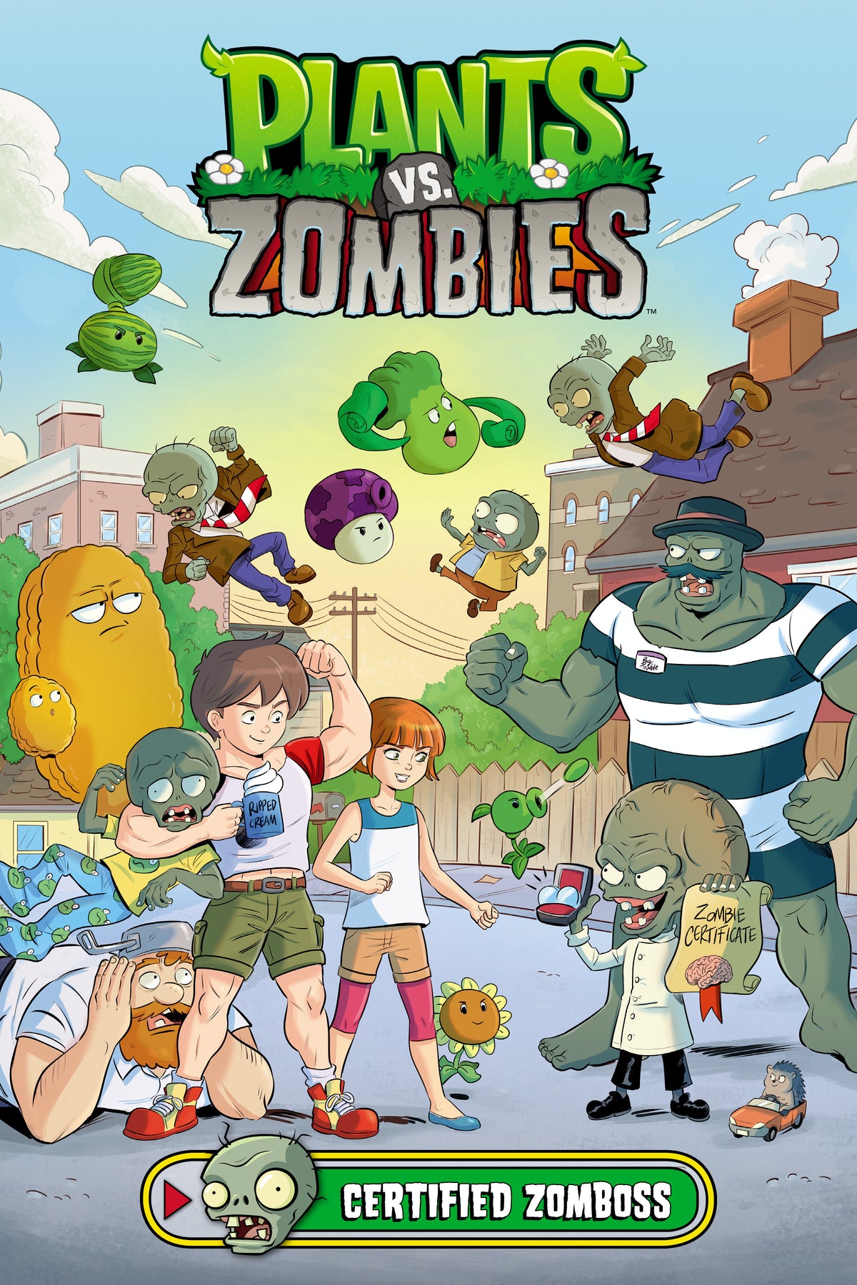 Plants vs Zombies Hardcover Volume 26 Certified Zomboss