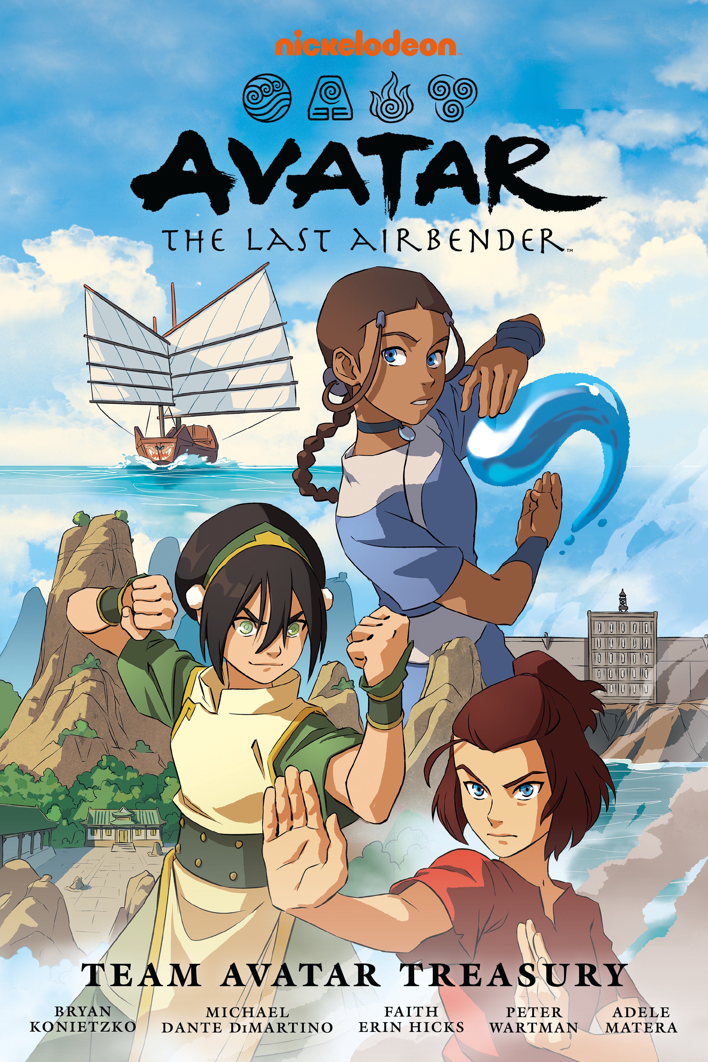 Avatar Last Airbender Team Avatar Omnibus TPB