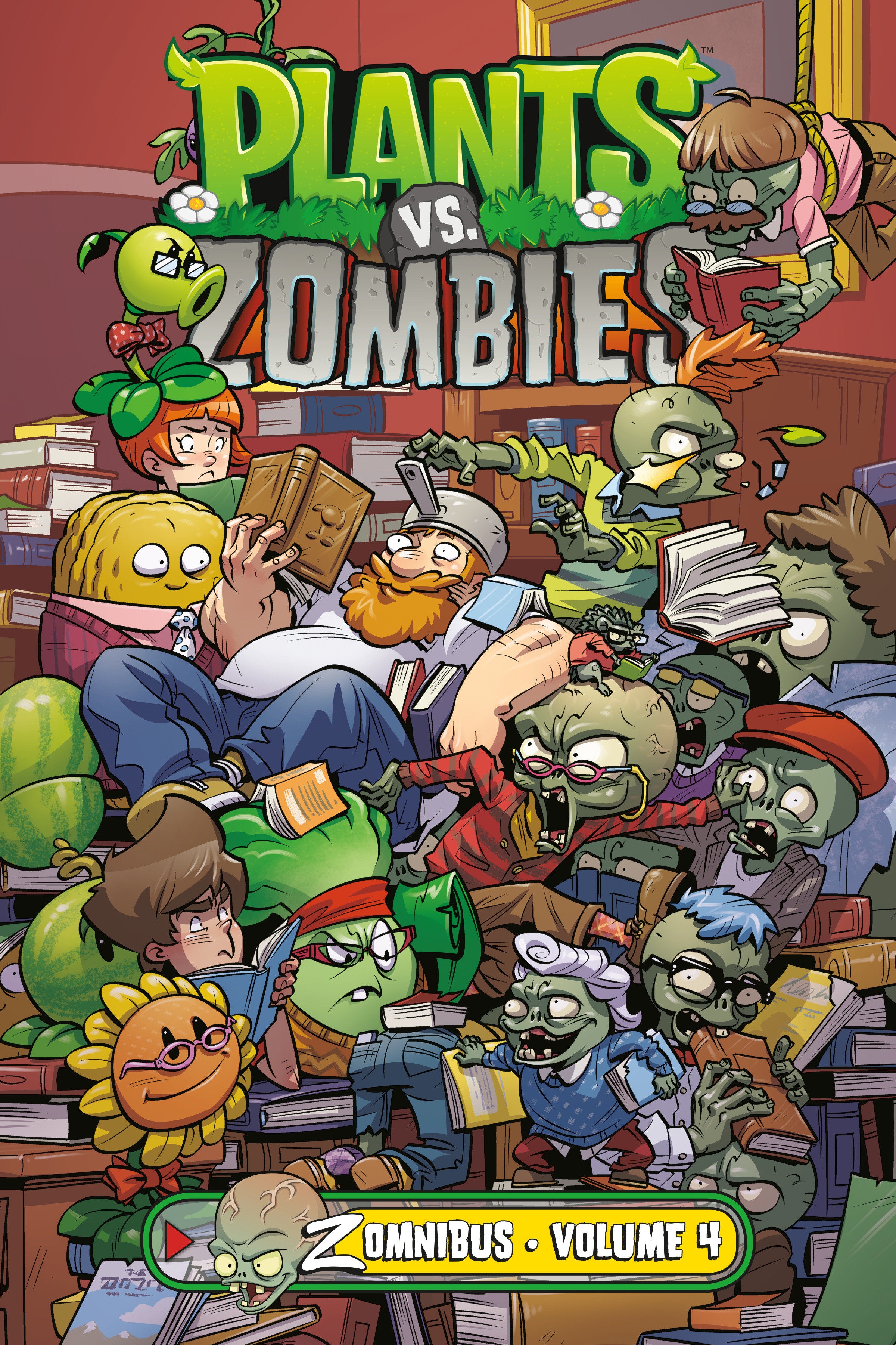 Plants vs Zombies Zomnibus Hardcover Volume 04