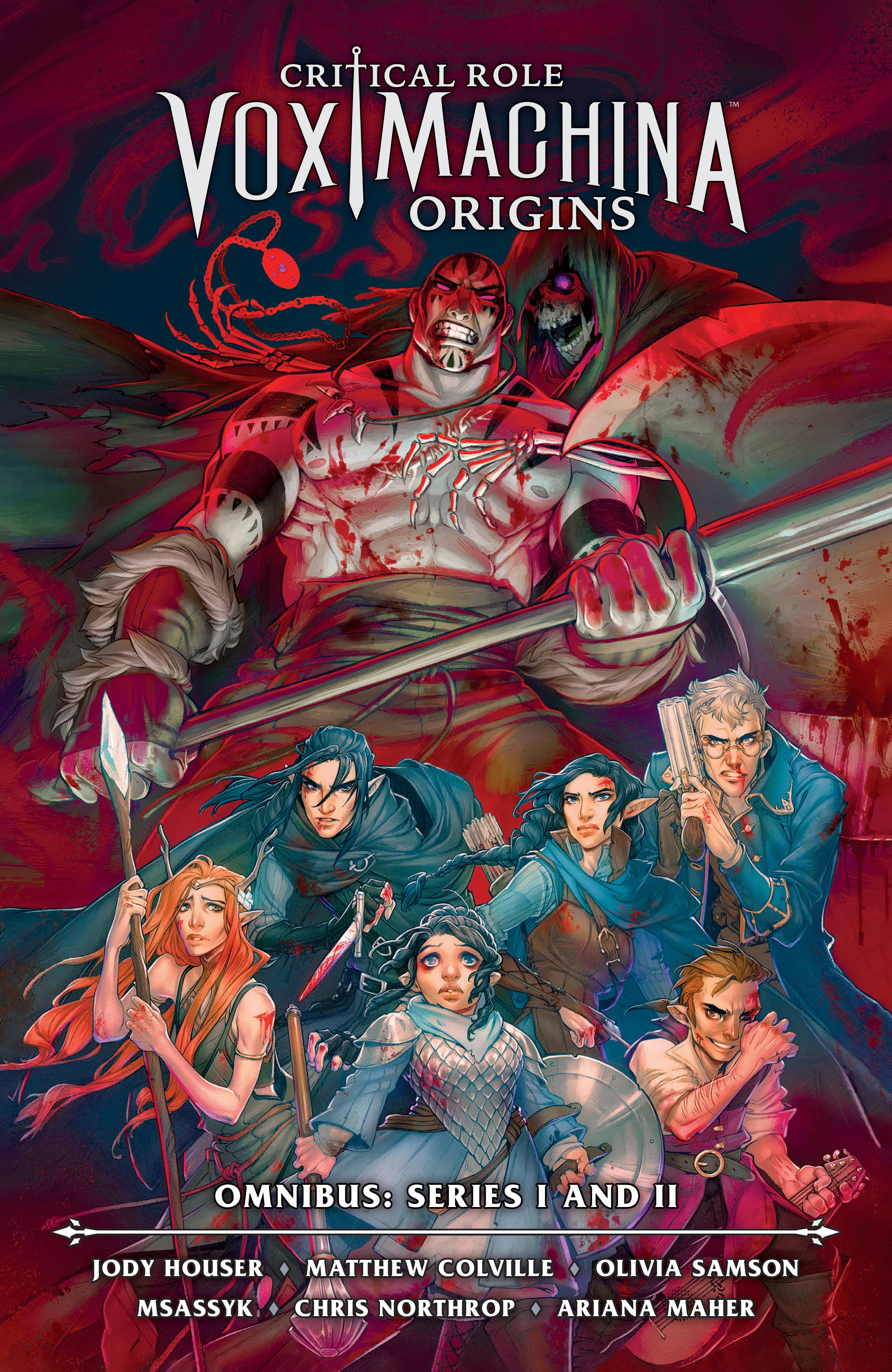 Critical Role Vox Machina Origins Omnibus Series I And II