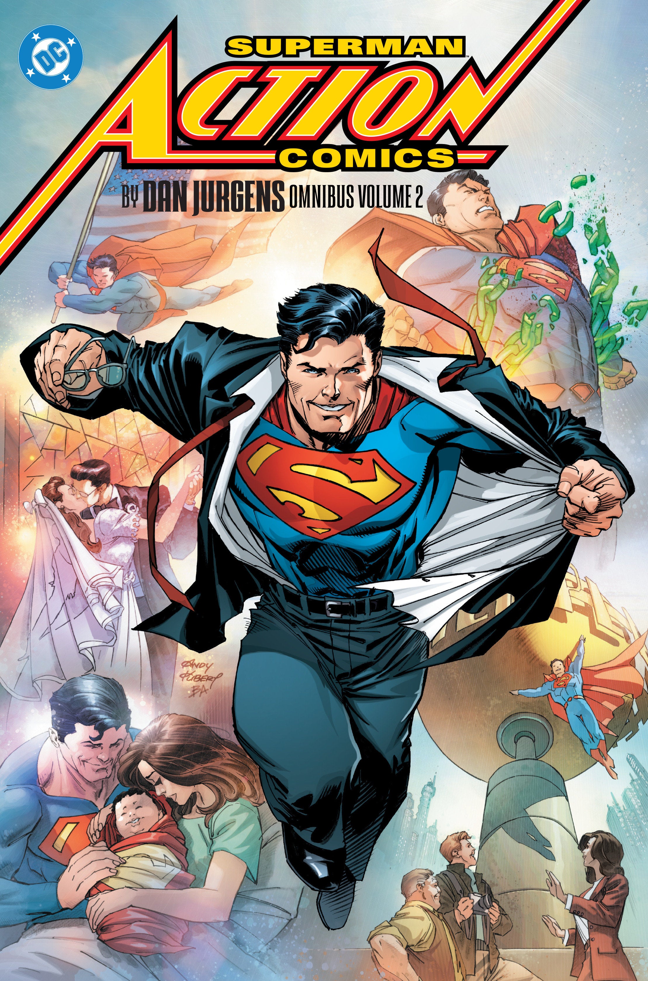 Superman Action Comics By Dan Jurgens Omnibus Volume 02