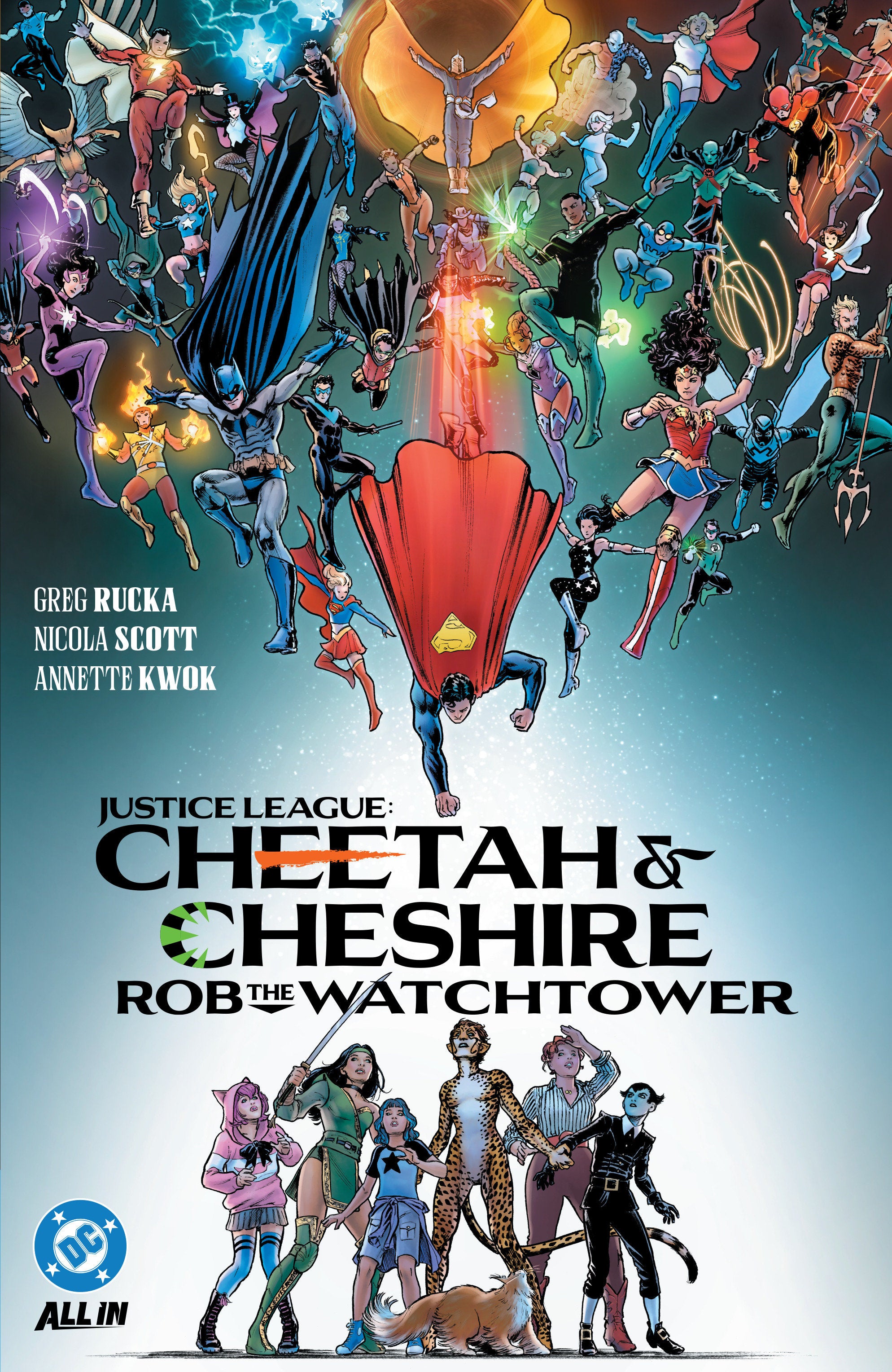 Justice League Cheetah & Cheshire Rob The Watchtower TPB