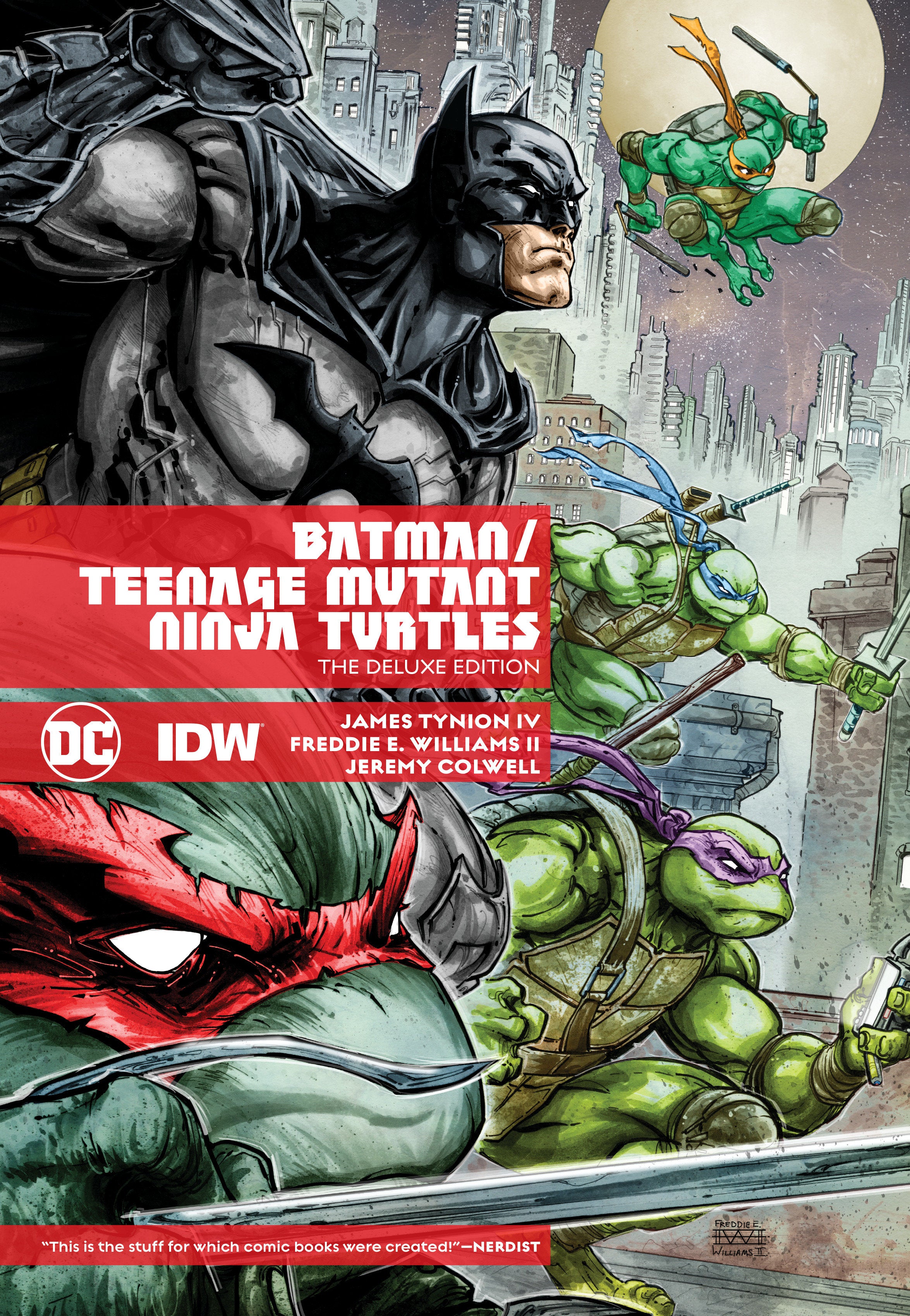 Batman/Teenage Mutant Ninja Turtles Deluxe Edition Hardcover (New Edition)