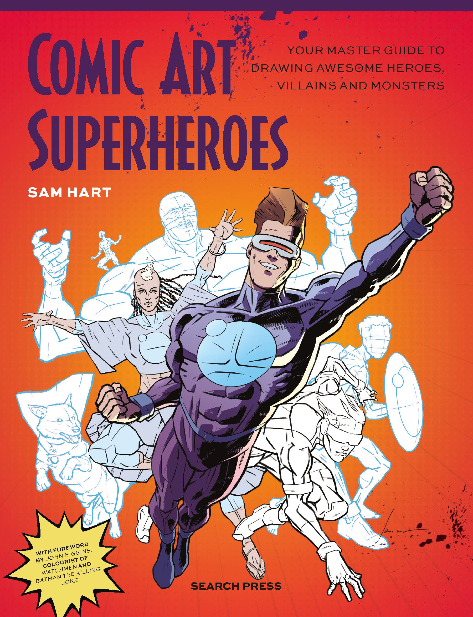 Comic Art Superheroes Softcover