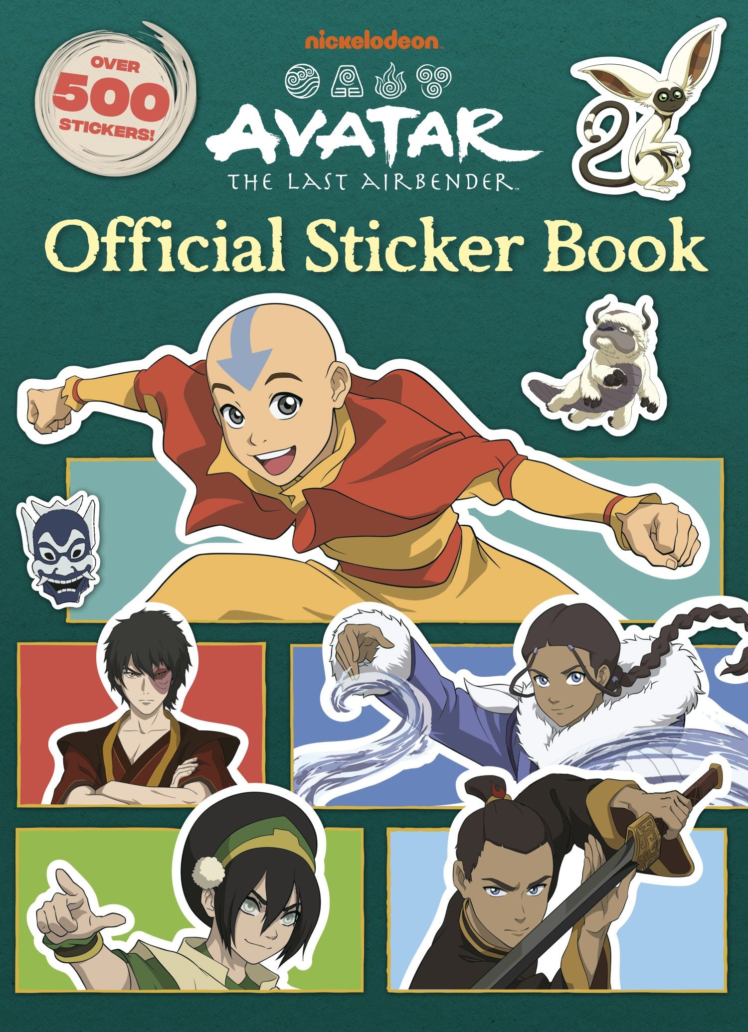 Avatar The Last Airbender Official Sticker Book