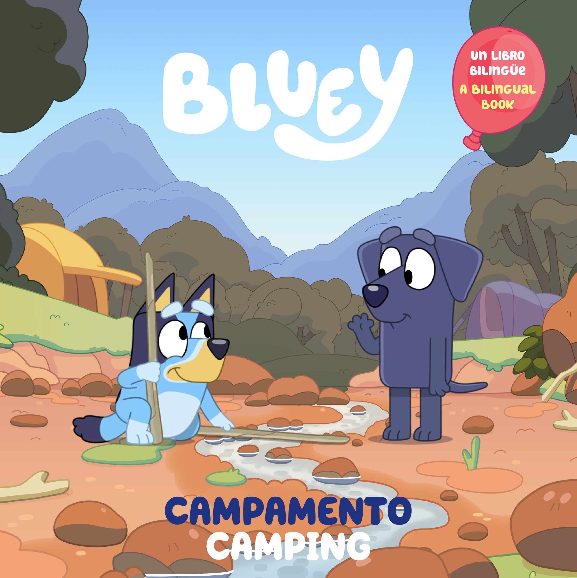 Bluey Camping/Campamento (English/Spanish)