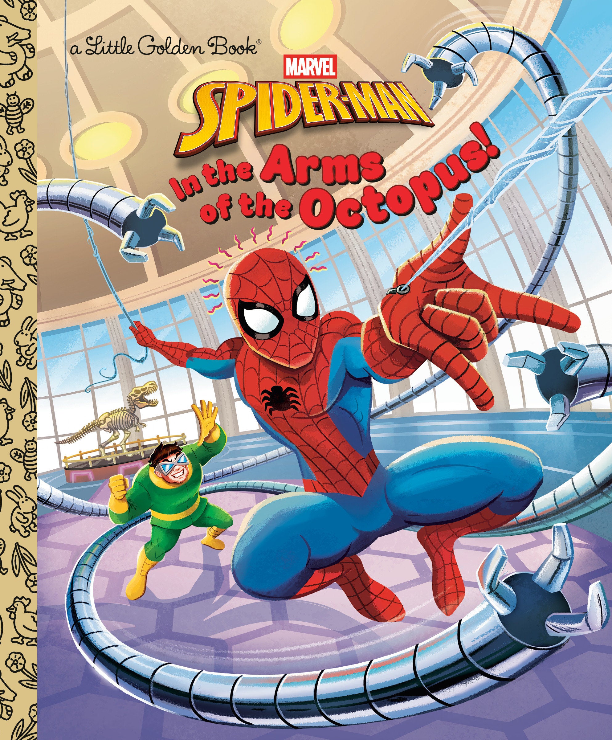 In The Arms Of The Octopus Spider-Man Little Golden Book