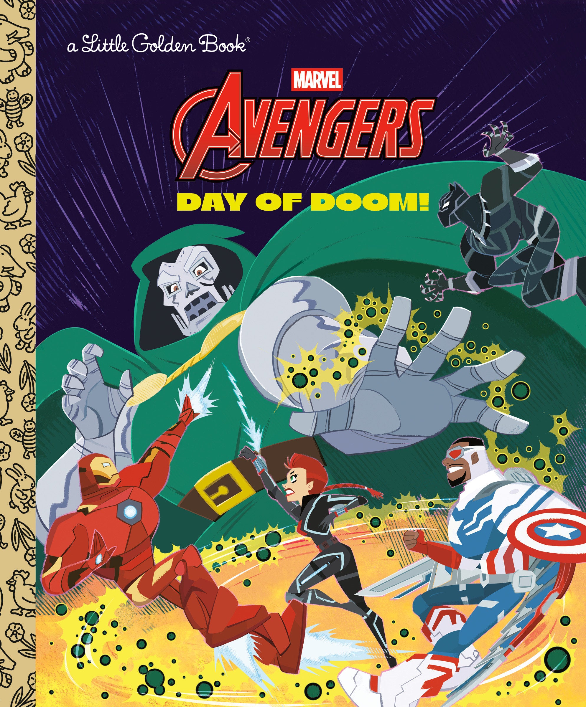 Day Of Doom Marvel Avengers Little Golden Book