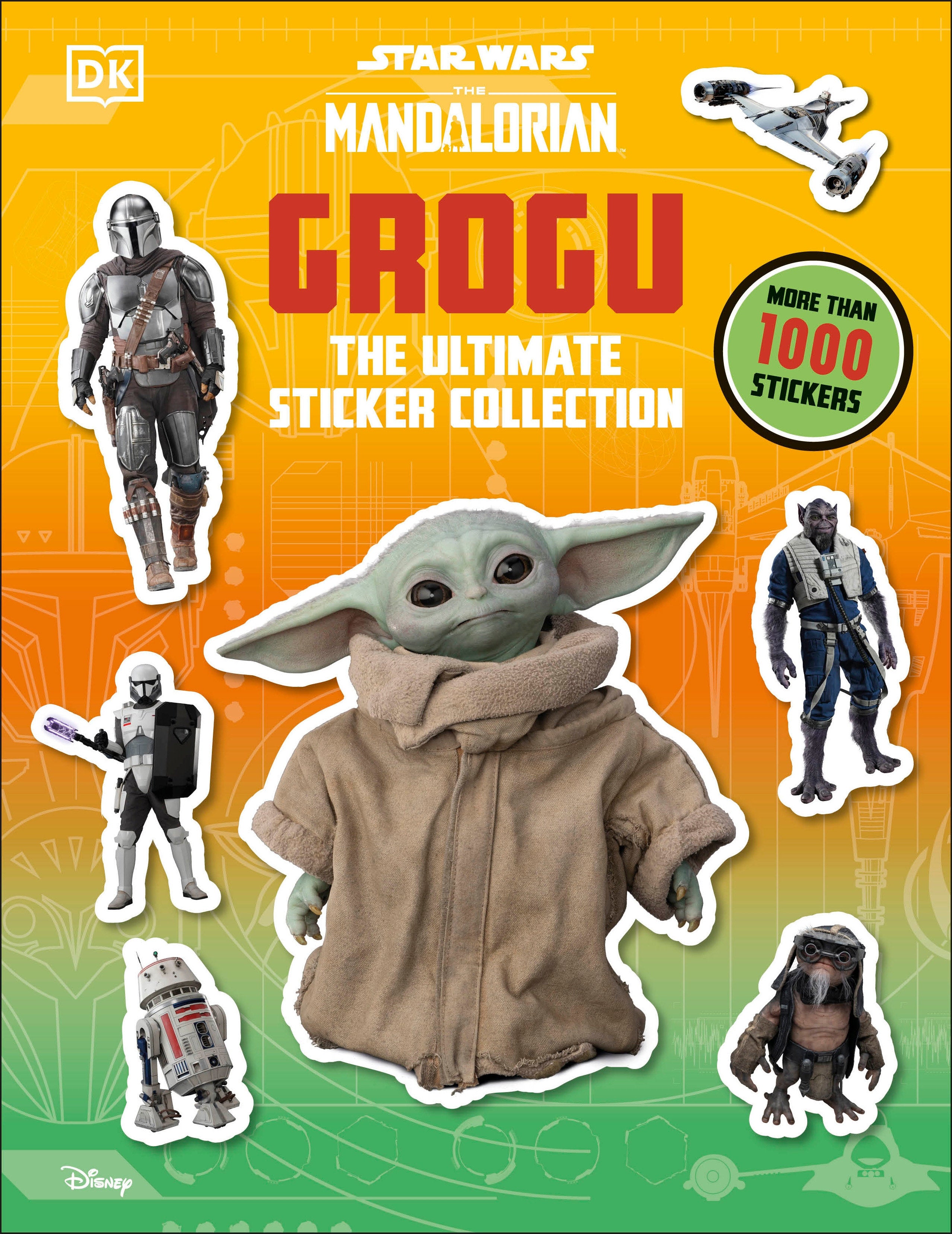Star Wars Mandalorian Grogu Ultimate Sticker Collection