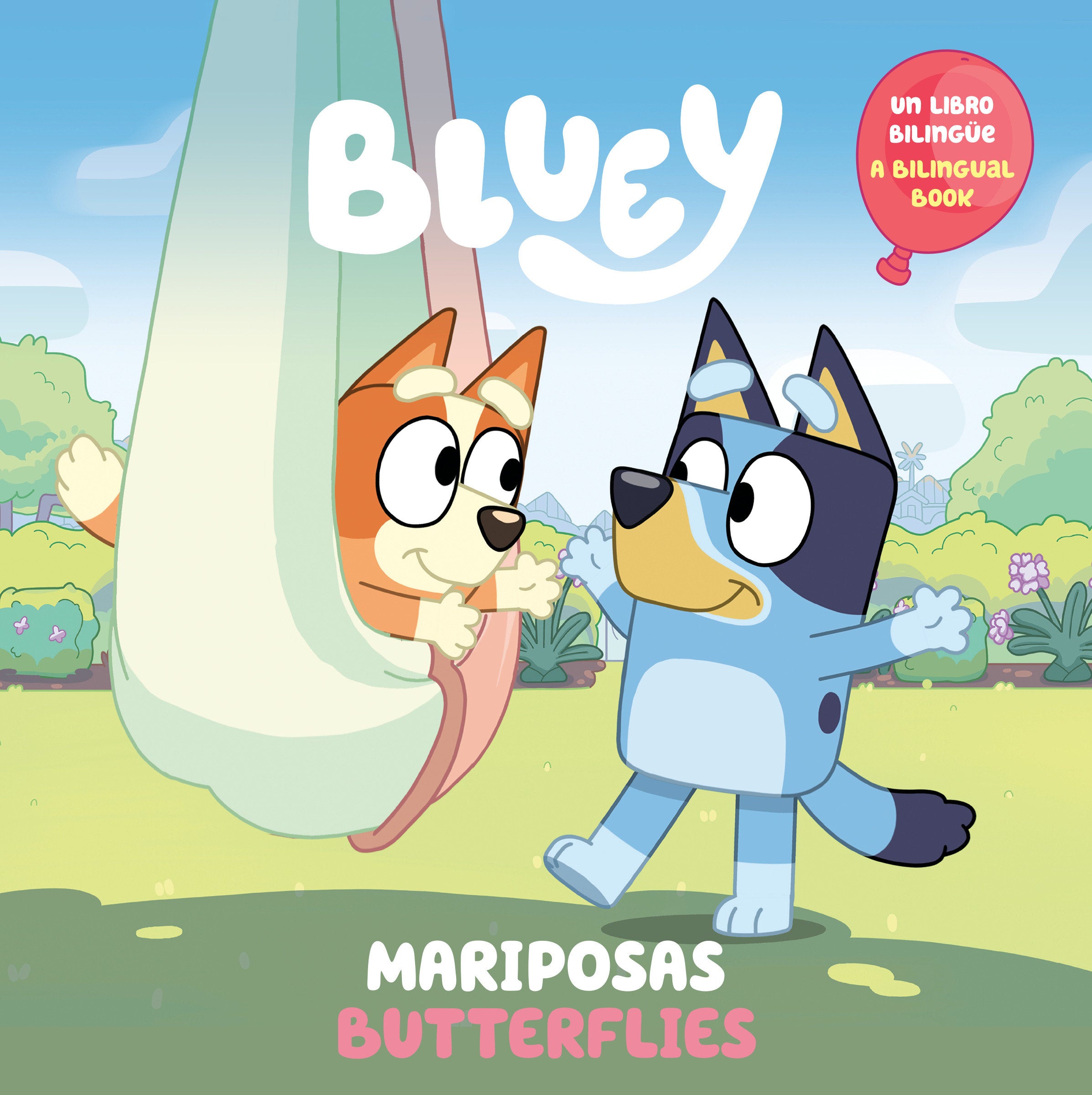 Bluey Butterflies/Mariposas (Bilingual English Spanish Edition)