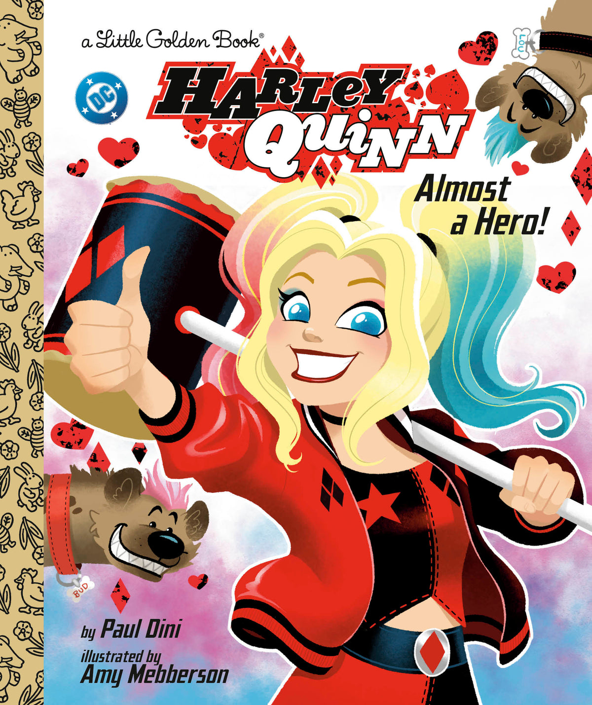 Harley Quinn Little Golden Book Almost A Hero