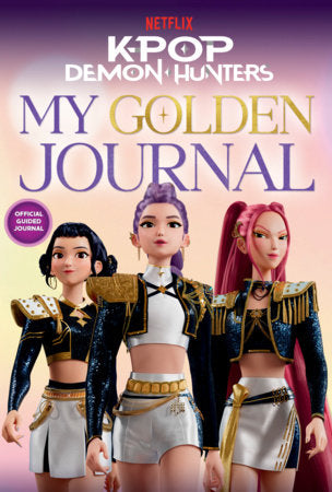 Kpop Demon Hunters My Golden Journal Hardcover
