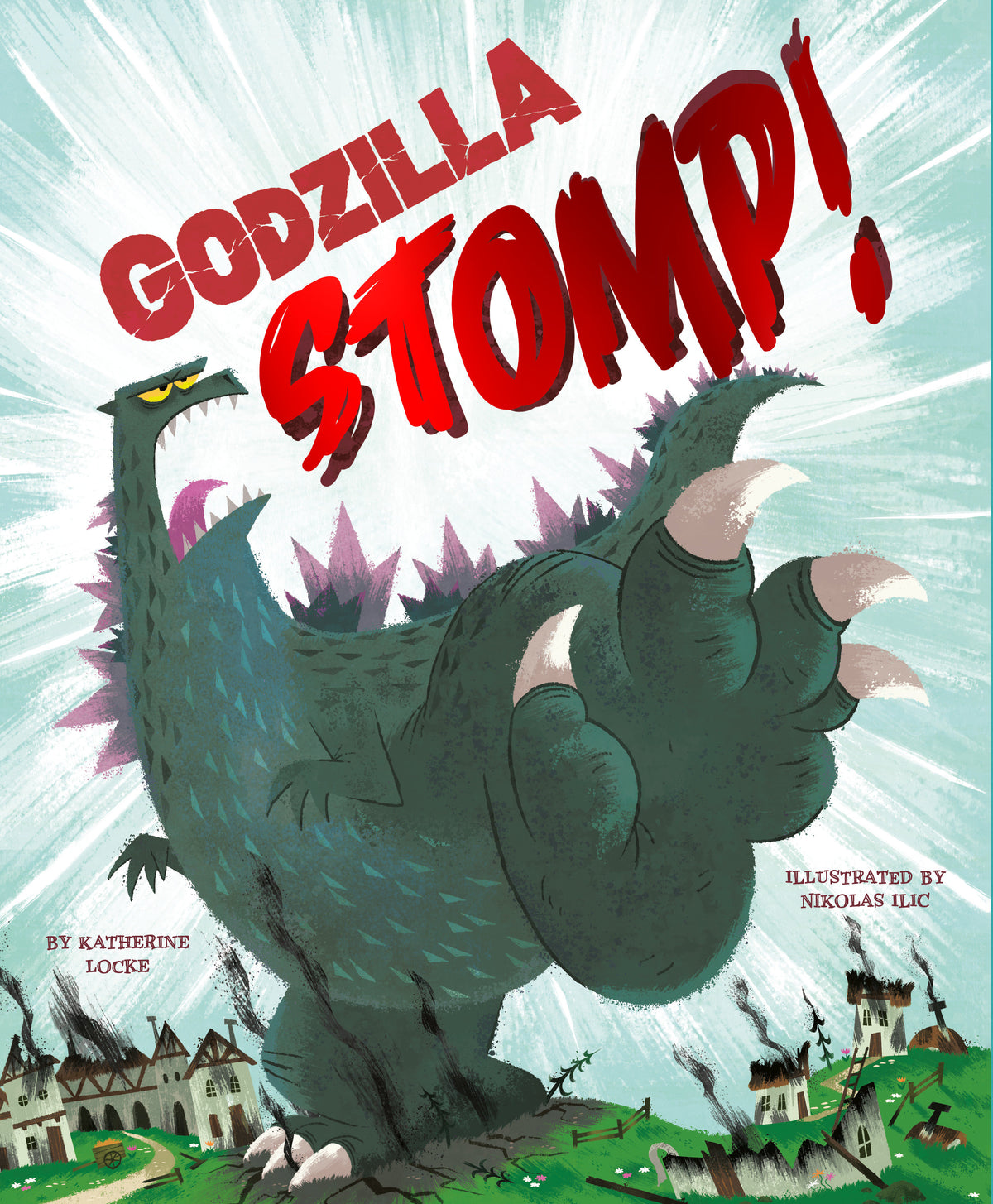Godzilla Stomp Hardcover