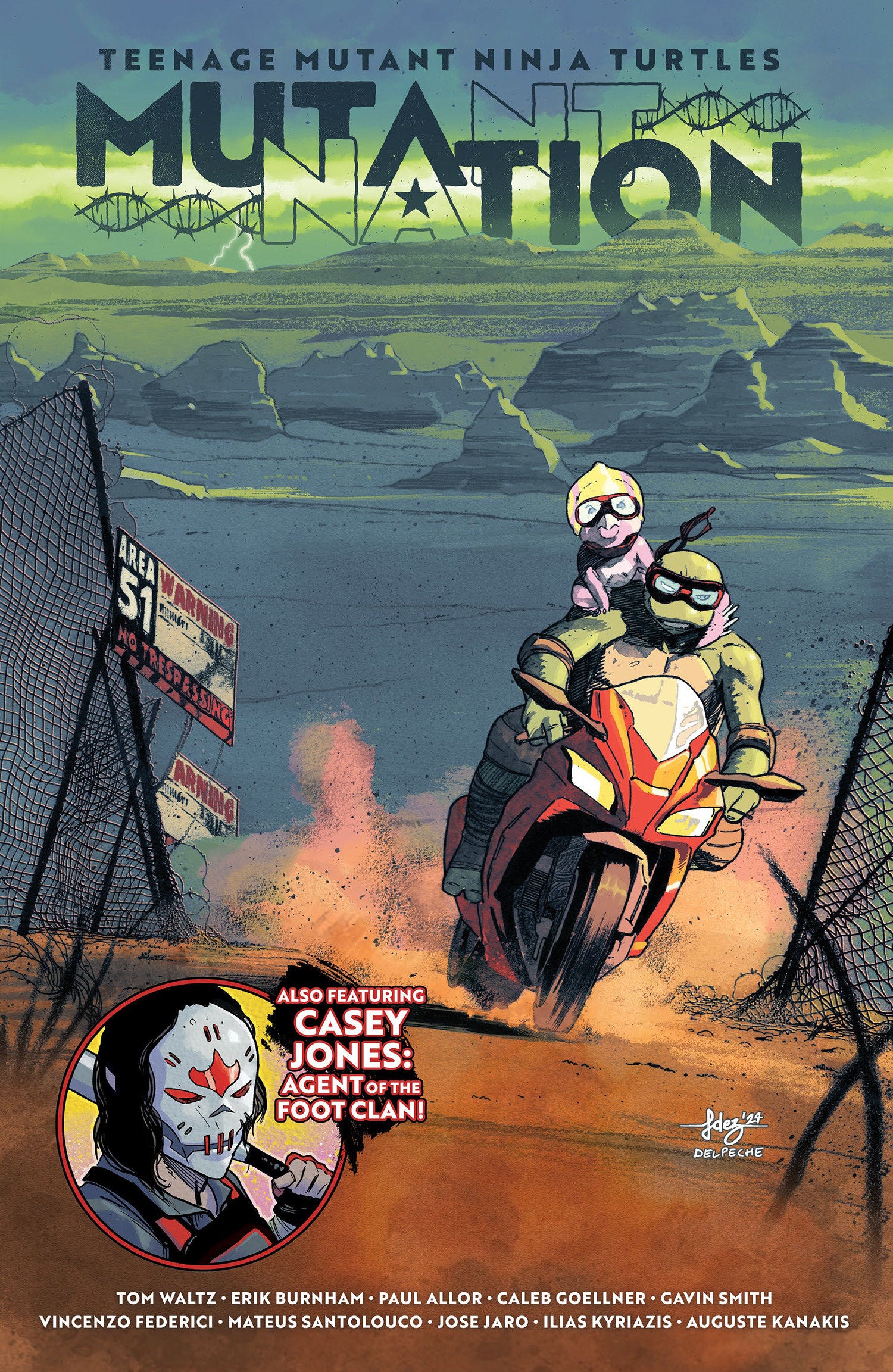 Teenage Mutant Ninja Turtles Mutant Nation TPB Volume 01