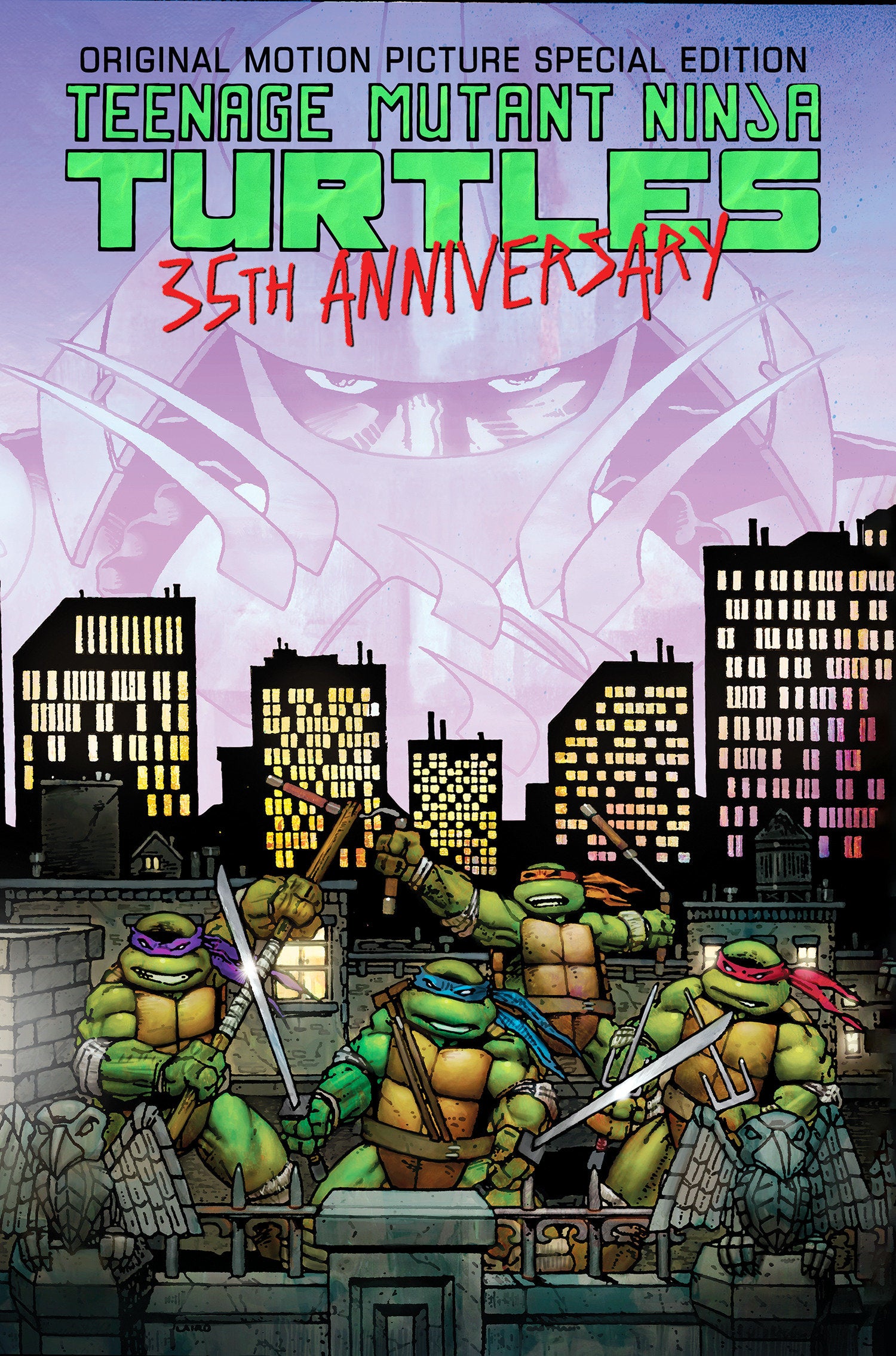 Teenage Mutant Ninja Turtles Original Motion Picture Special Edition 35th Anniversary TPB