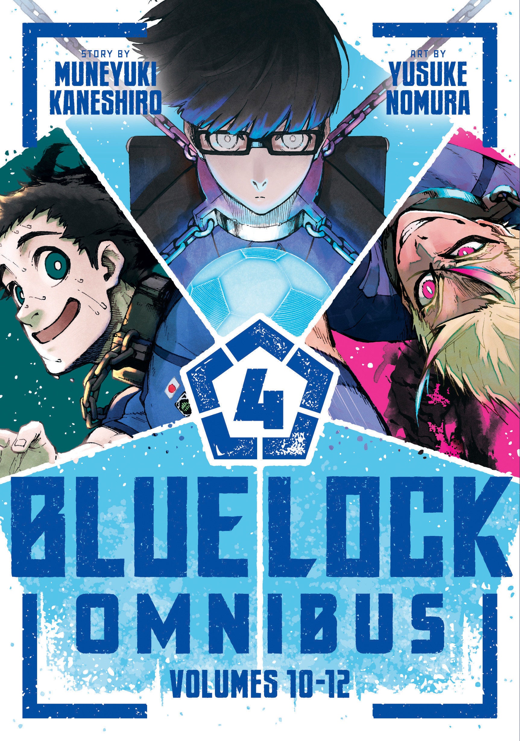 Blue Lock Omnibus Volume 04 (Volume. 10 12)