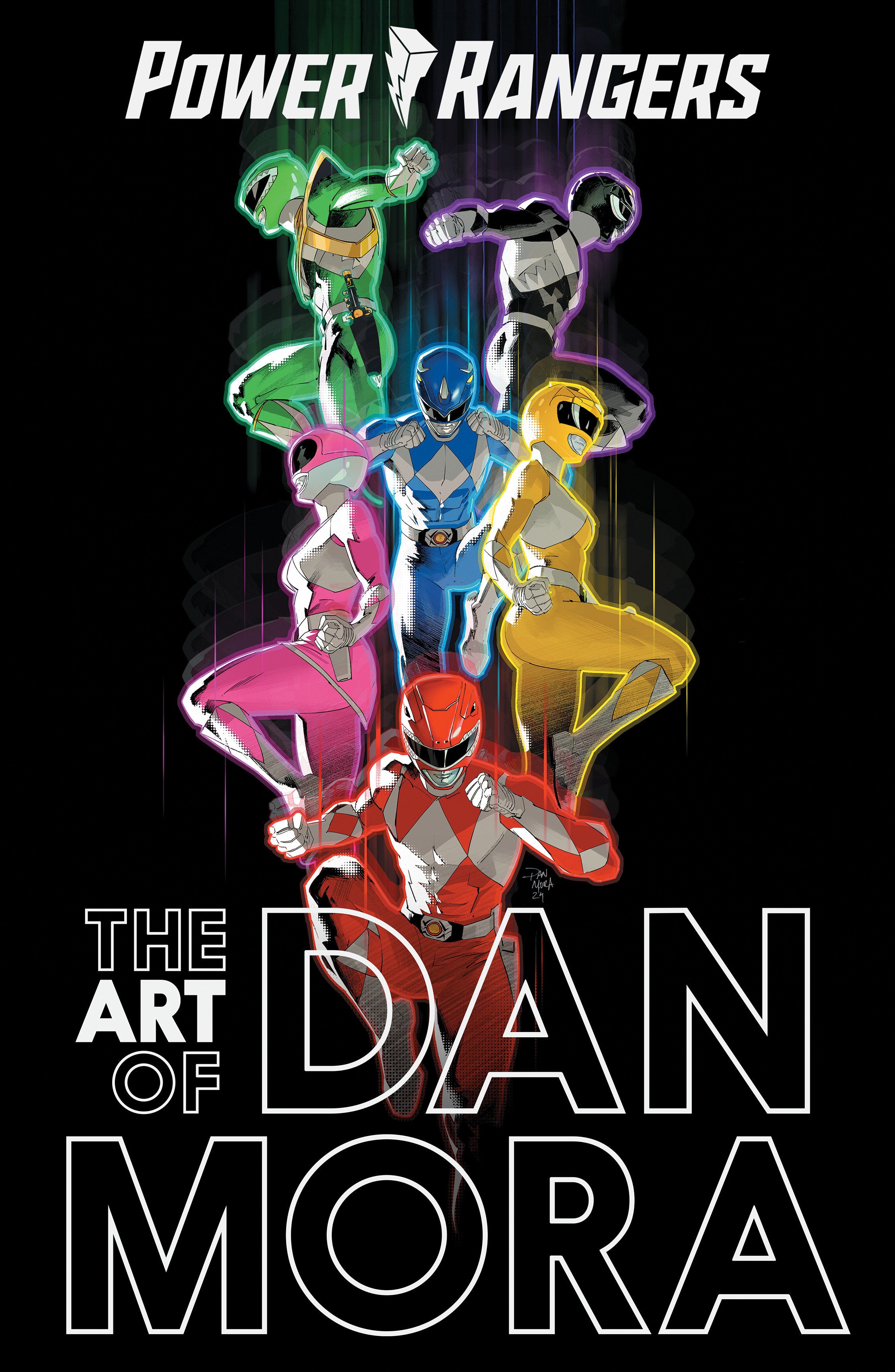 Power Rangers Art Of Dan Mora Hardcover