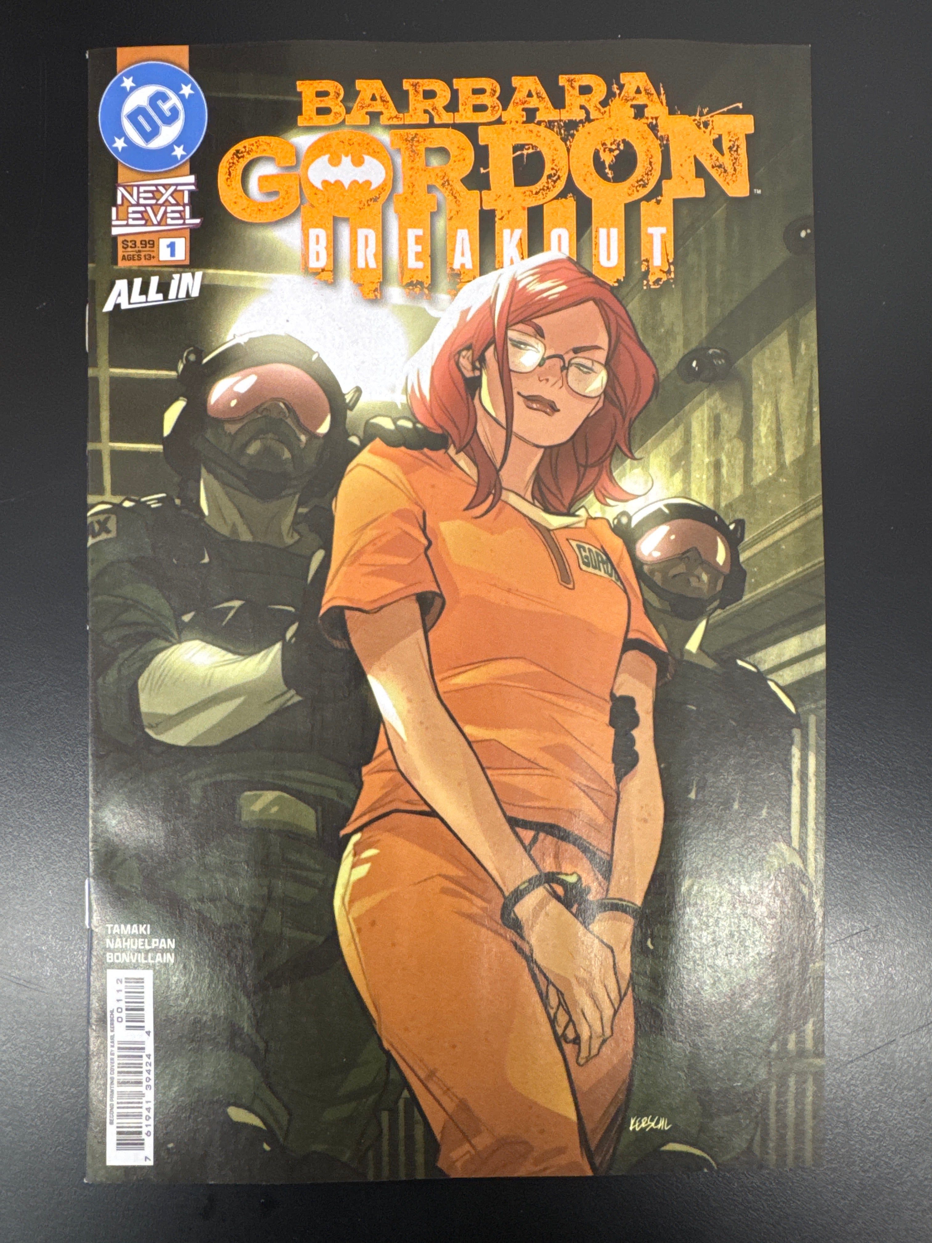 Barbara Gordon Breakout #1 Cover A Karl Kerschl (Replacement Copies/2nd Print)