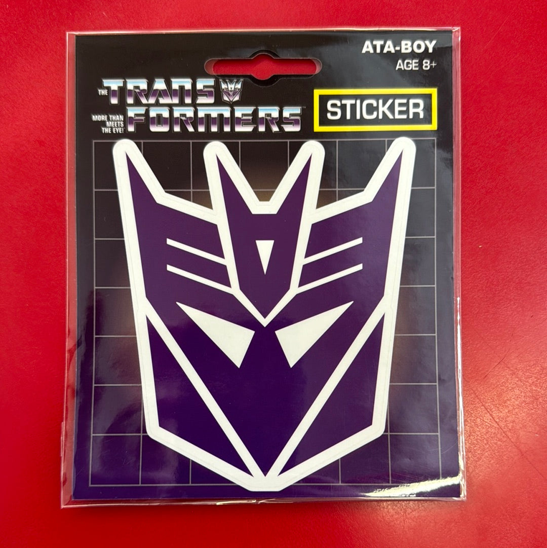 Transformers Decepticon Emblem Sticker