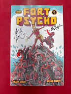 Fort Psycho #1 Cover D Kyle Starks Variant *DOUBLE-SIGNED*