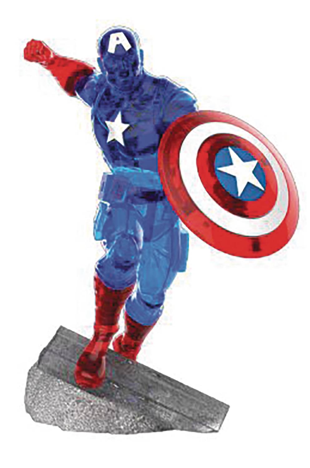 MARVEL CAPTAIN AMERICA CRYSTAL PUZZLE