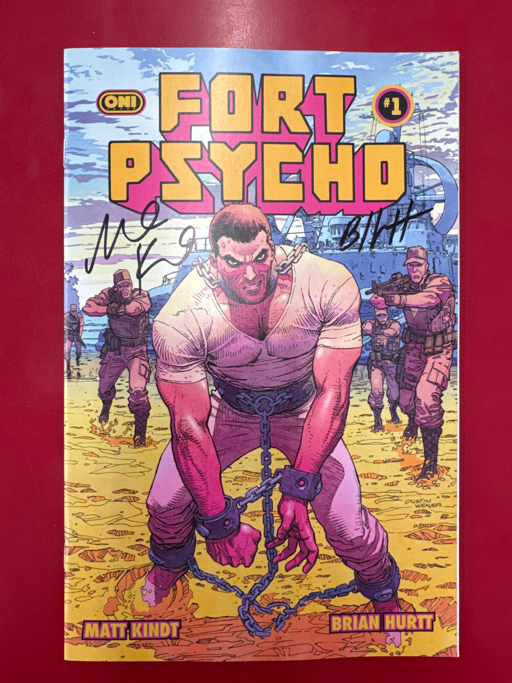 Fort Psycho #1 Cover C Dustin Weaver Variant *DOUBLE-SIGNED*