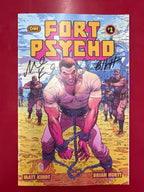 Fort Psycho #1 Cover C Dustin Weaver Variant *DOUBLE-SIGNED*