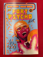 Fort Psycho #1 Cover A Brian Hurtt *DOUBLE-SIGNED*