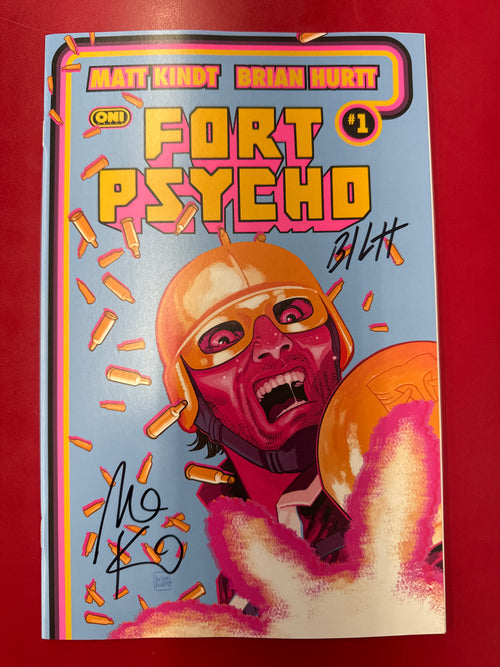 Fort Psycho #1 Cover A Brian Hurtt *DOUBLE-SIGNED*