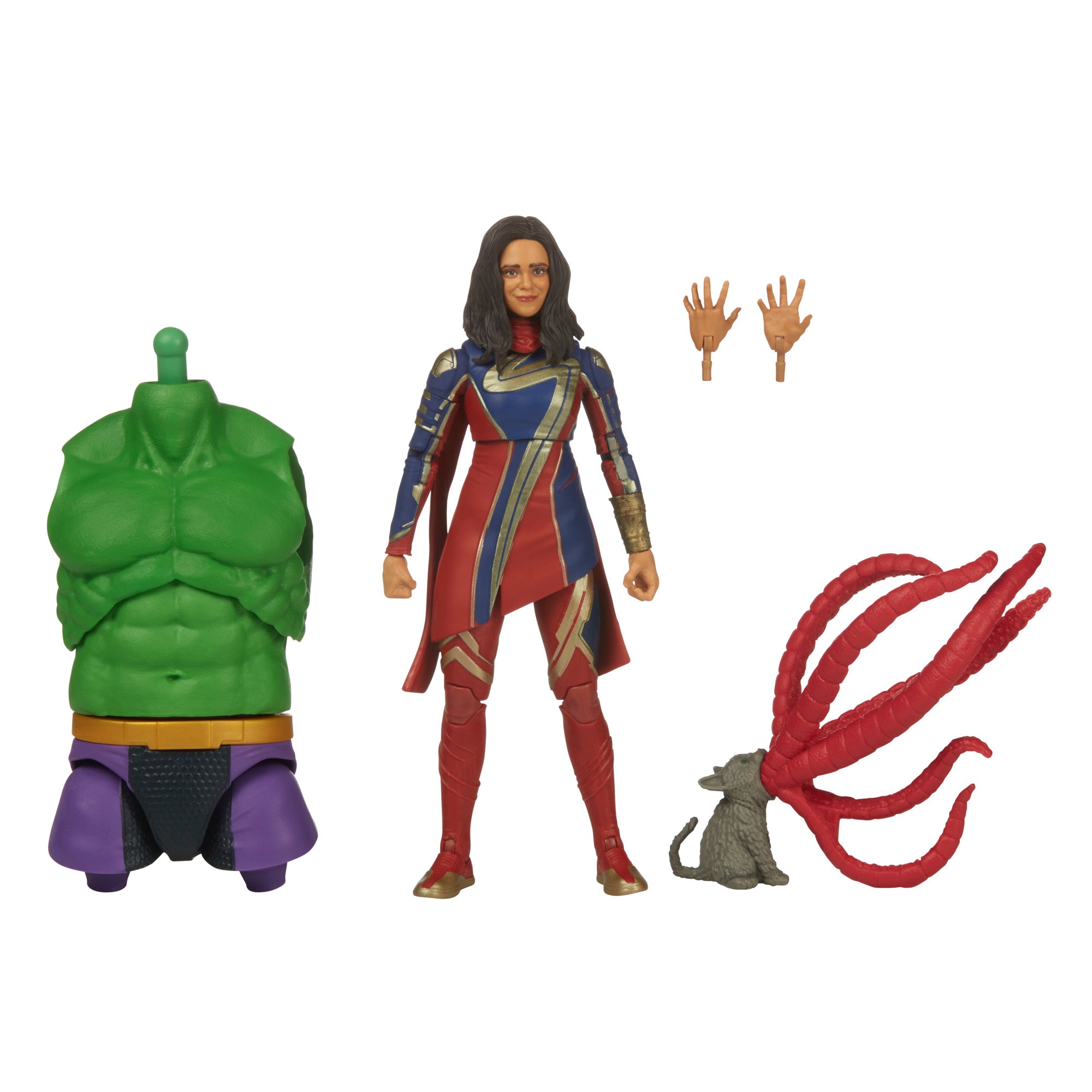 Marvel Legends Ms Marvel (Totally Awesome Hulk BAF