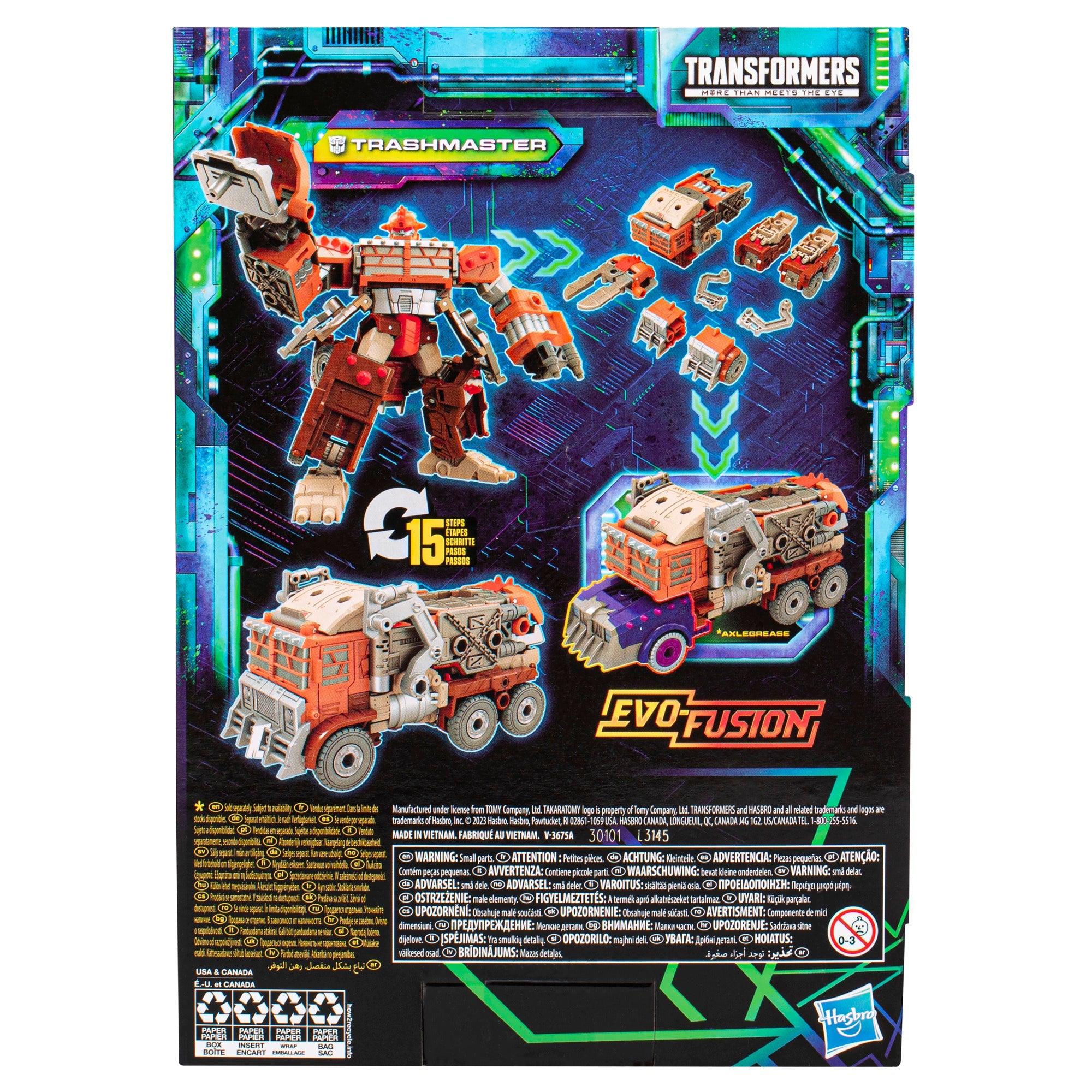 Transformers Legacy Evolution Voyager Class Trashmaster