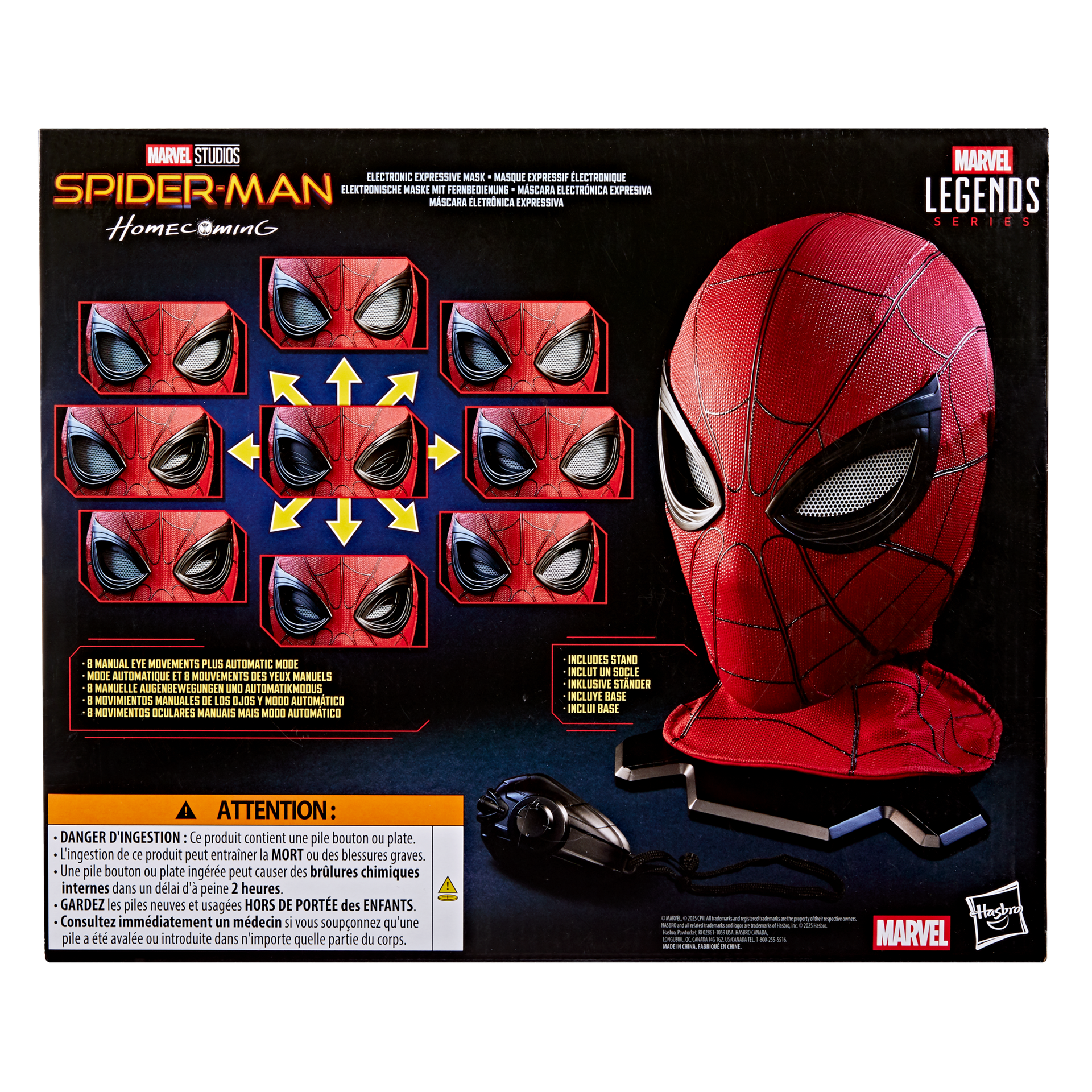 Marvel Legends Spider-Man Electronic Mask