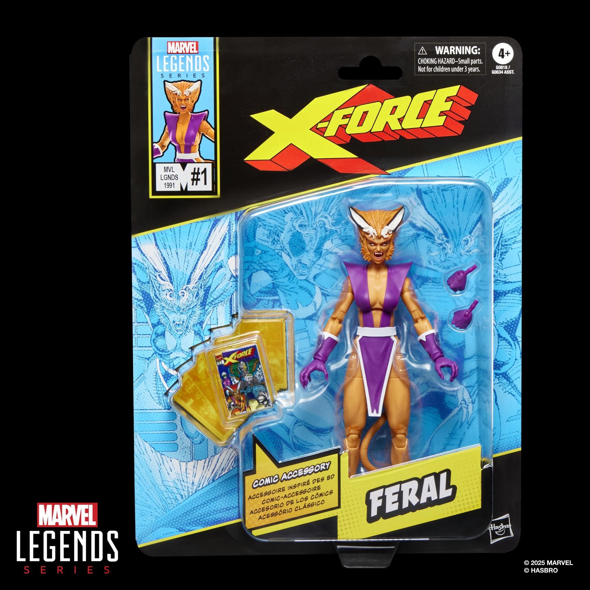 Marvel Legends Feral (Comic)