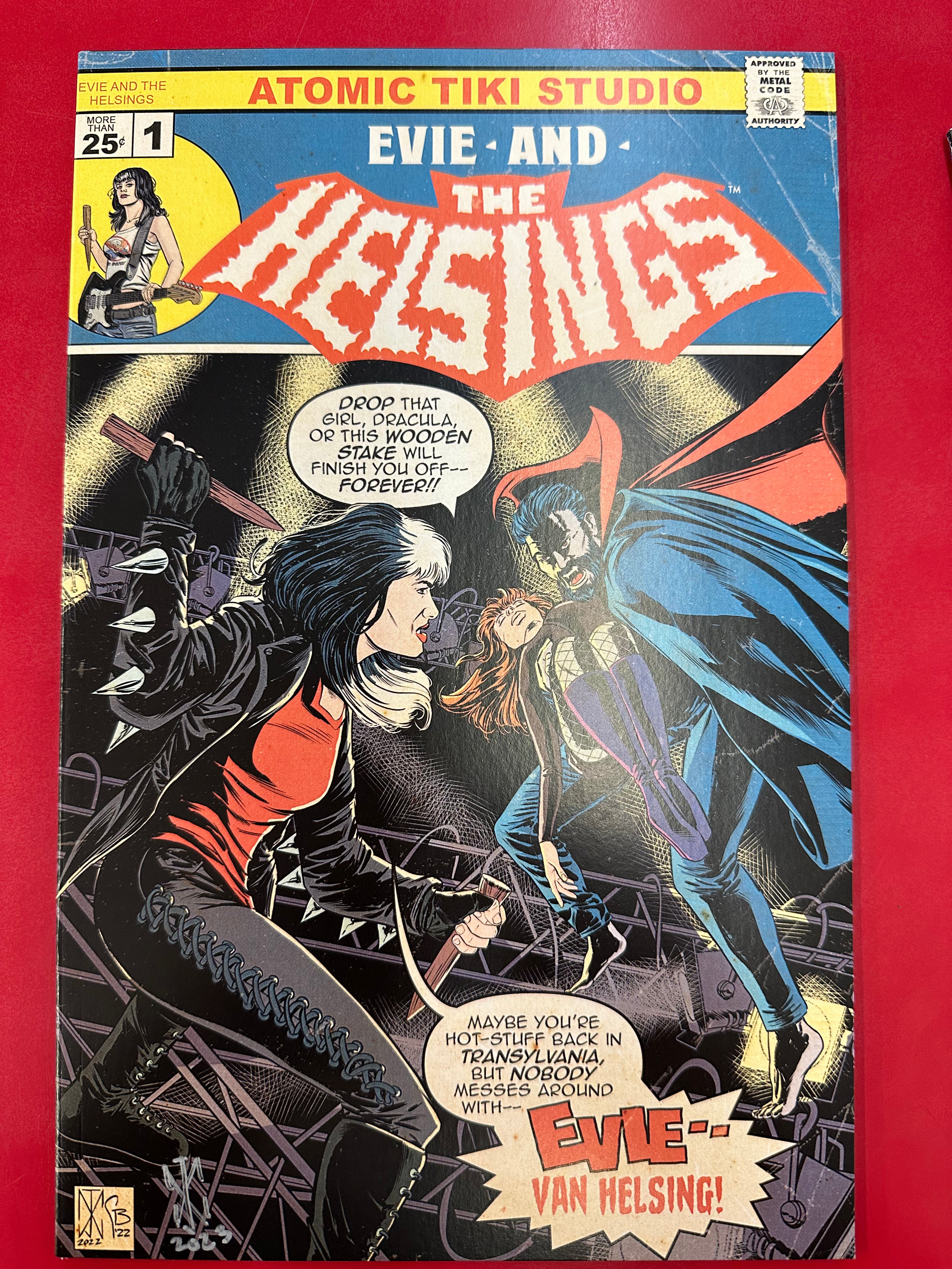 Evie and the Helsings #1 Cvr B
