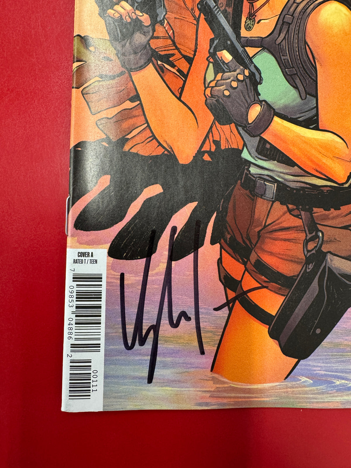 G.I. Joe A Real American Hero Tomb Raider #1 (Of 5) Cover A Elena Casagrande & Alex Guimaraes *SIGNED*